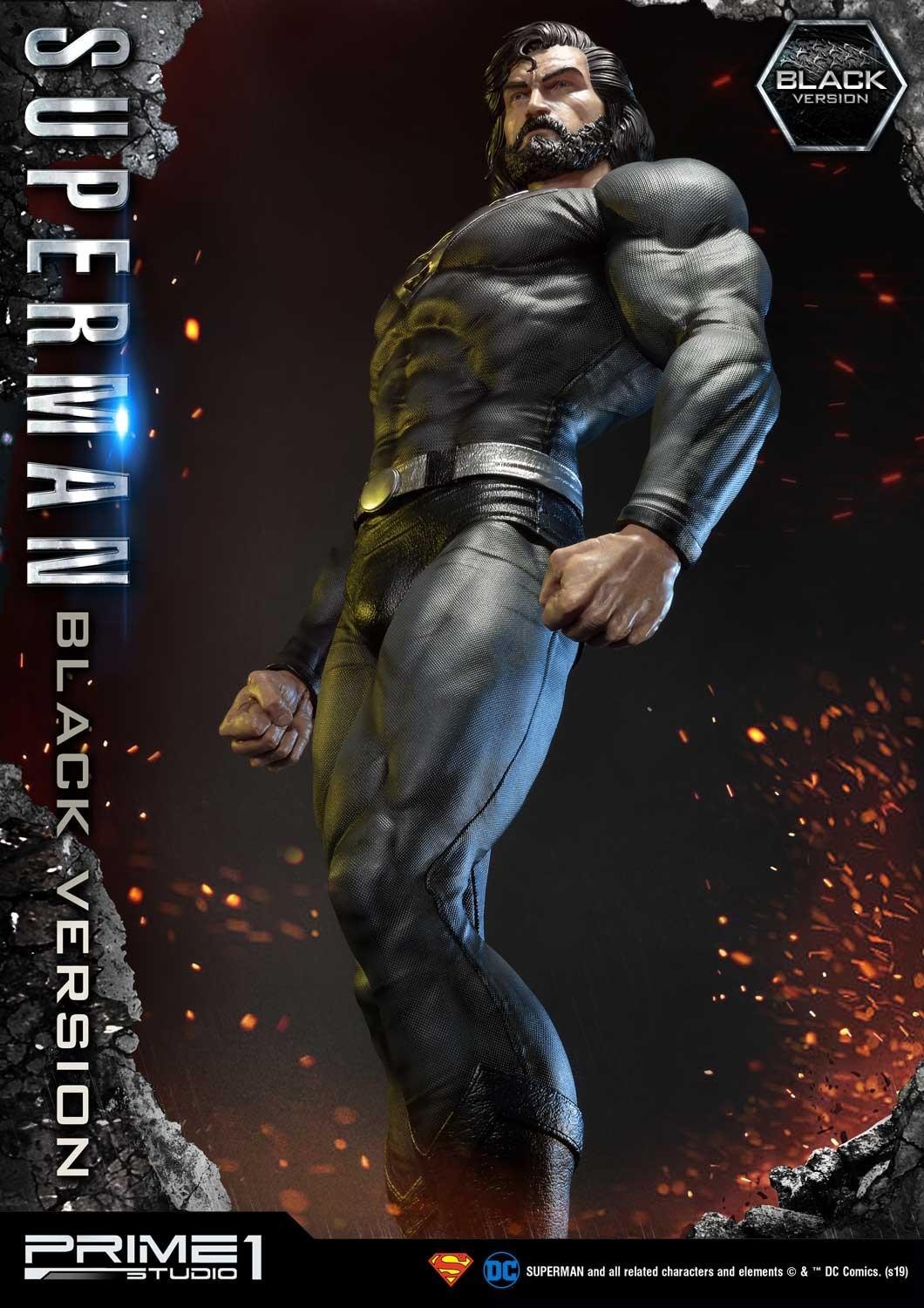 Superman - Museum Masterline Series (MMDCBH-02BL) - 1/3 - Black Version (Prime 1 Studio) photo 29