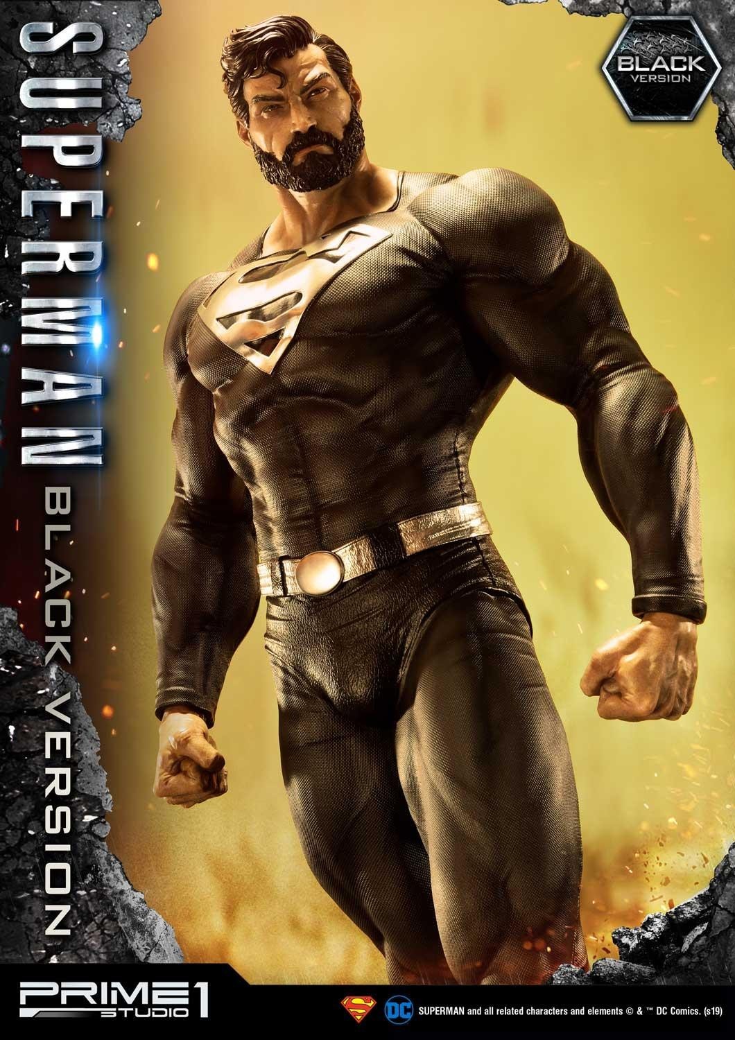 Superman - Museum Masterline Series (MMDCBH-02BL) - 1/3 - Black Version (Prime 1 Studio) photo 34