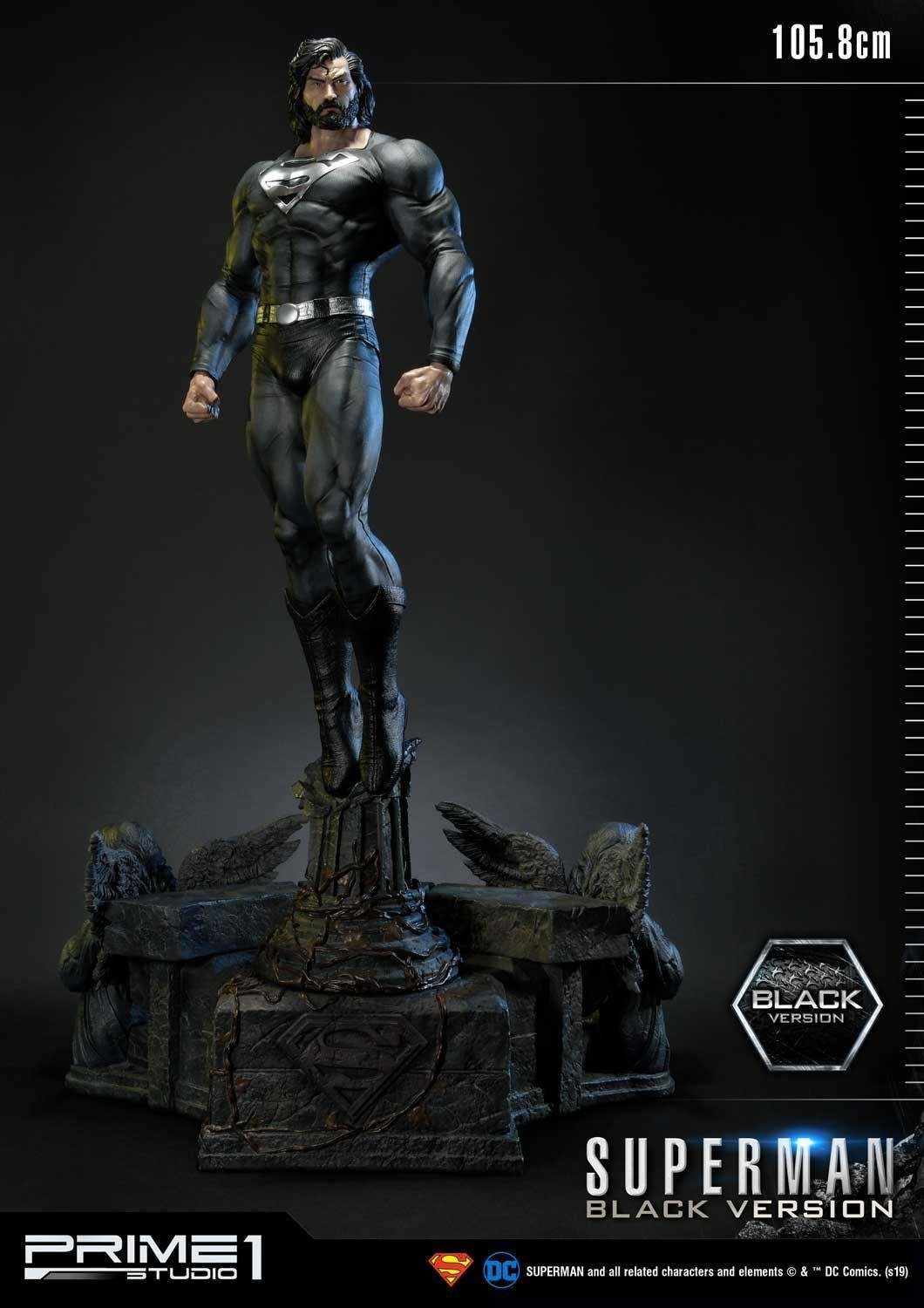 Superman - Museum Masterline Series (MMDCBH-02BL) - 1/3 - Black Version (Prime 1 Studio) photo 35