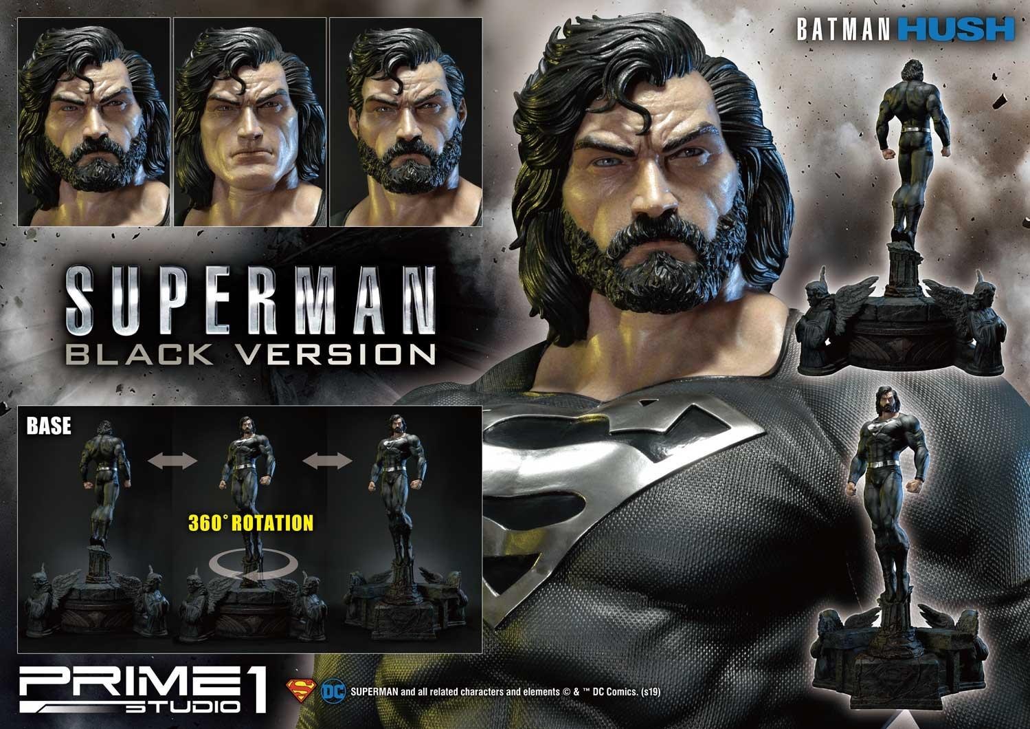 Superman - Museum Masterline Series (MMDCBH-02BL) - 1/3 - Black Version (Prime 1 Studio) photo 36