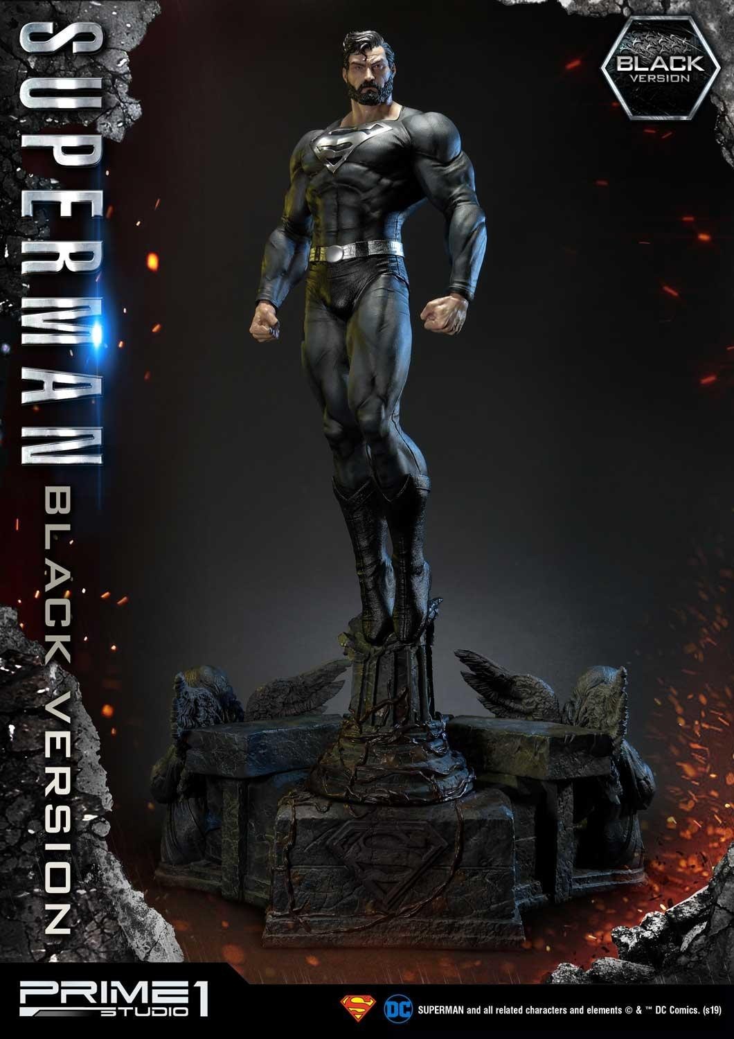 Superman - Museum Masterline Series (MMDCBH-02BL) - 1/3 - Black Version (Prime 1 Studio) photo 38