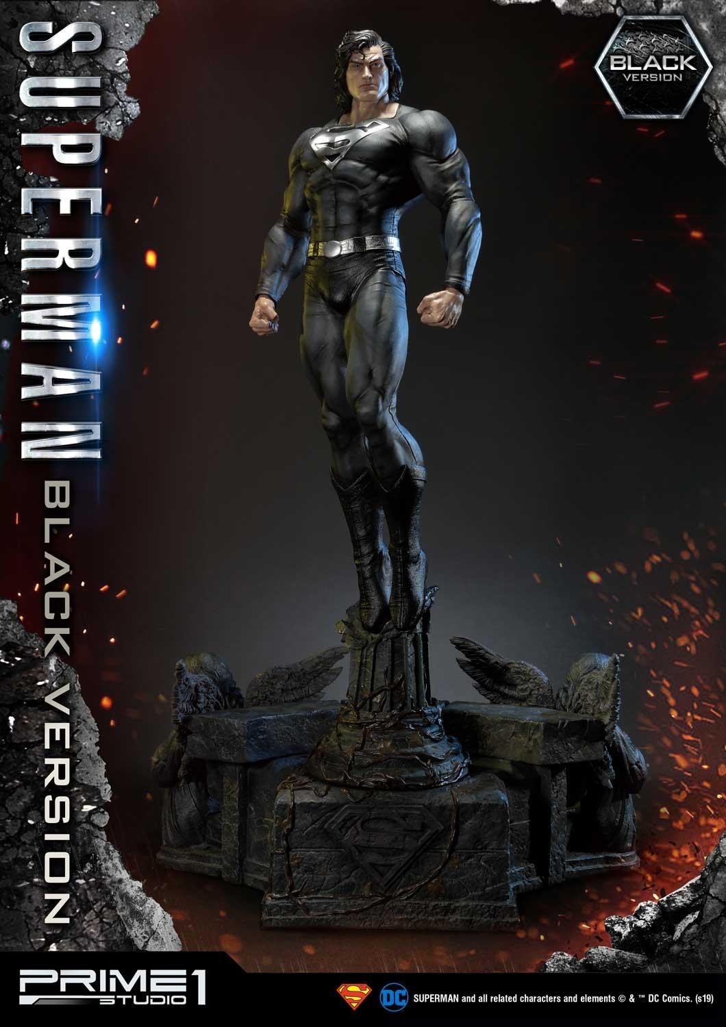 Superman - Museum Masterline Series (MMDCBH-02BL) - 1/3 - Black Version (Prime 1 Studio) photo 39