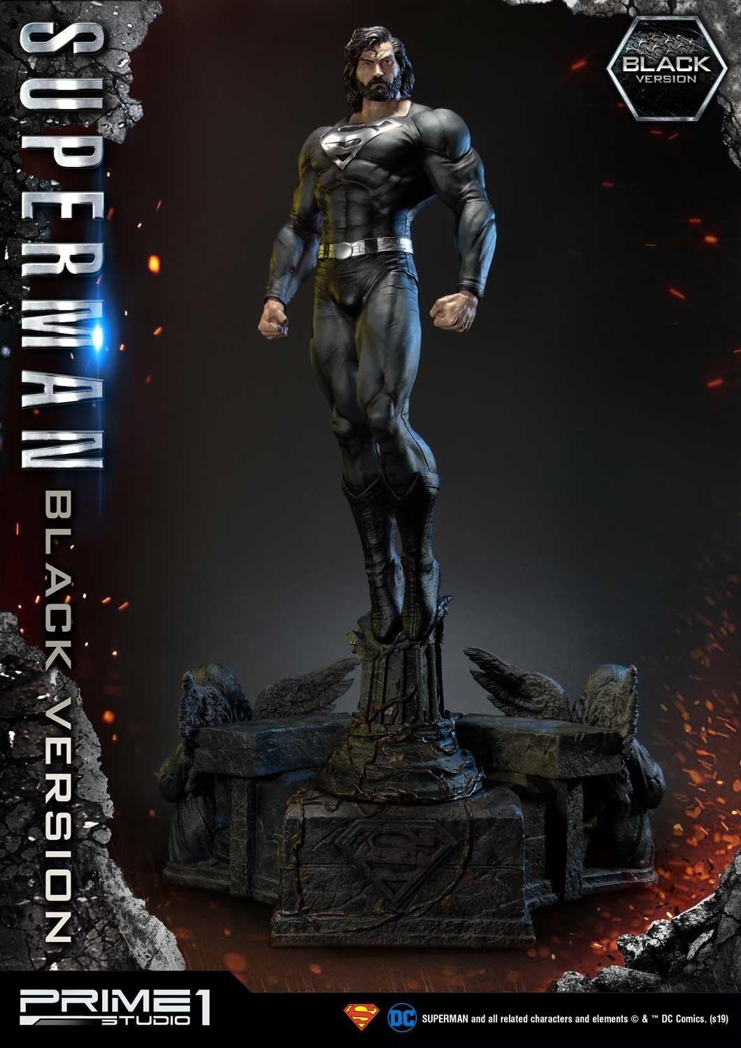 Superman - Museum Masterline Series (MMDCBH-02BL) - 1/3 - Black Version (Prime 1 Studio) photo 40