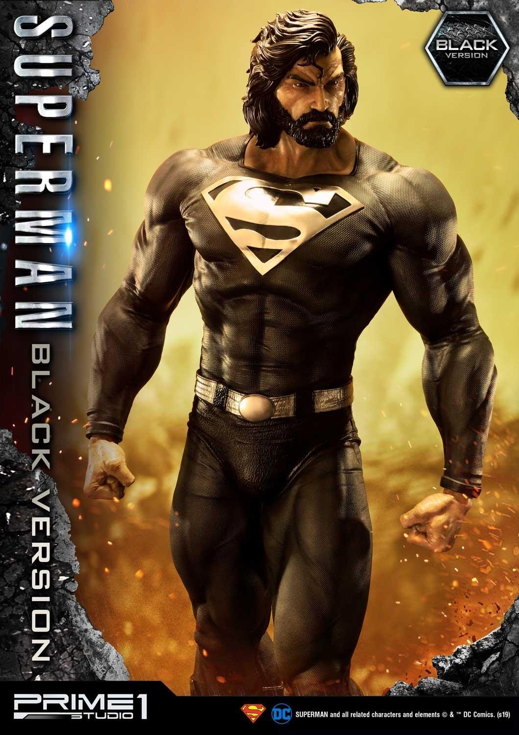 Superman - Museum Masterline Series (MMDCBH-02BL) - 1/3 - Black Version (Prime 1 Studio) photo 46