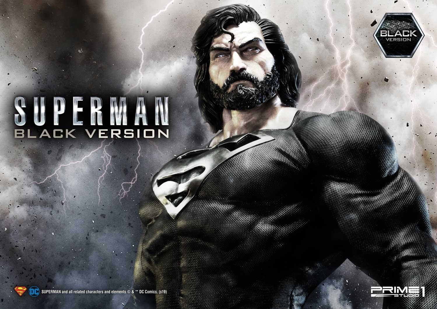 Superman - Museum Masterline Series (MMDCBH-02BL) - 1/3 - Black Version (Prime 1 Studio) photo 48