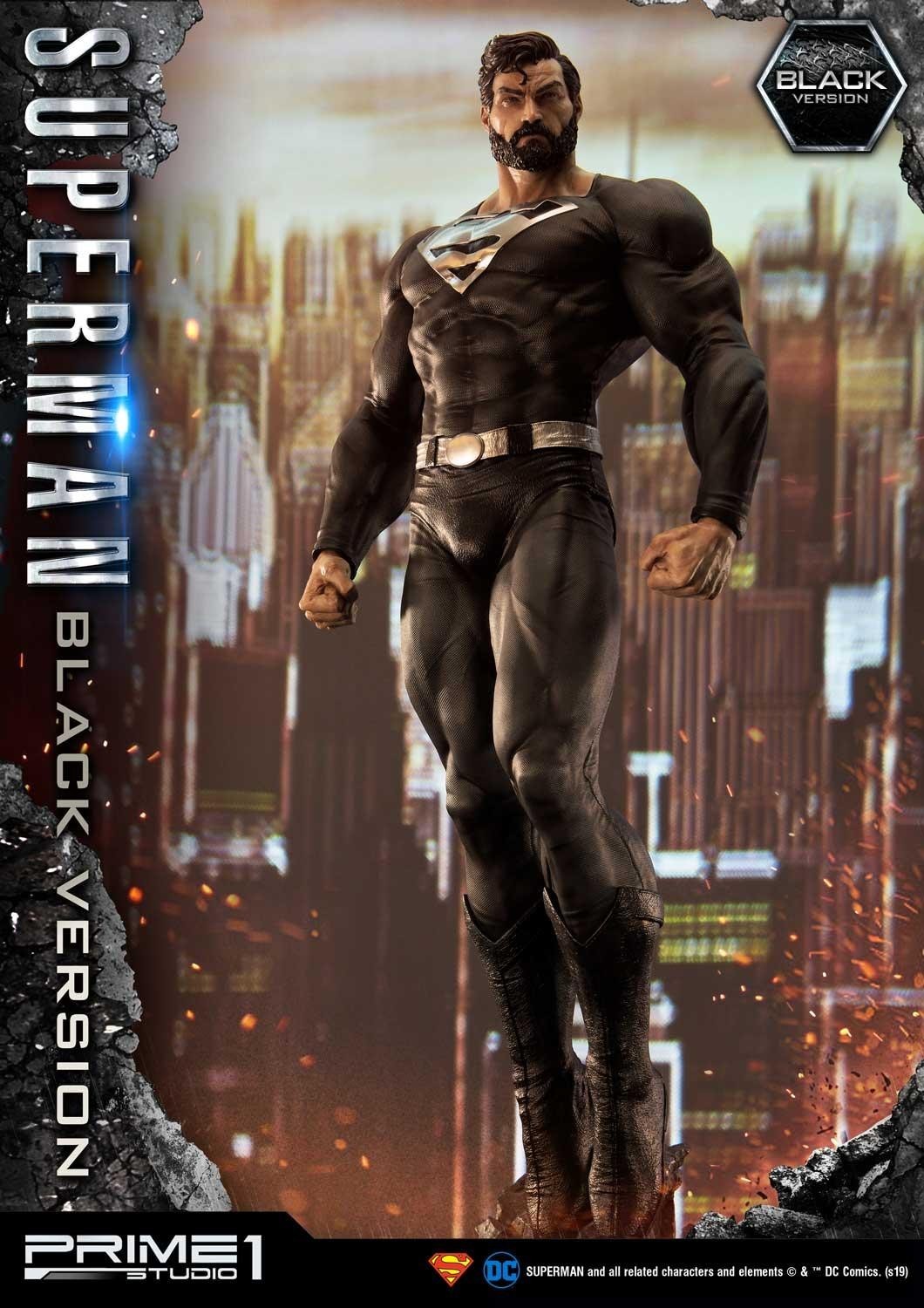 Superman - Museum Masterline Series (MMDCBH-02BL) - 1/3 - Black Version (Prime 1 Studio) photo 49