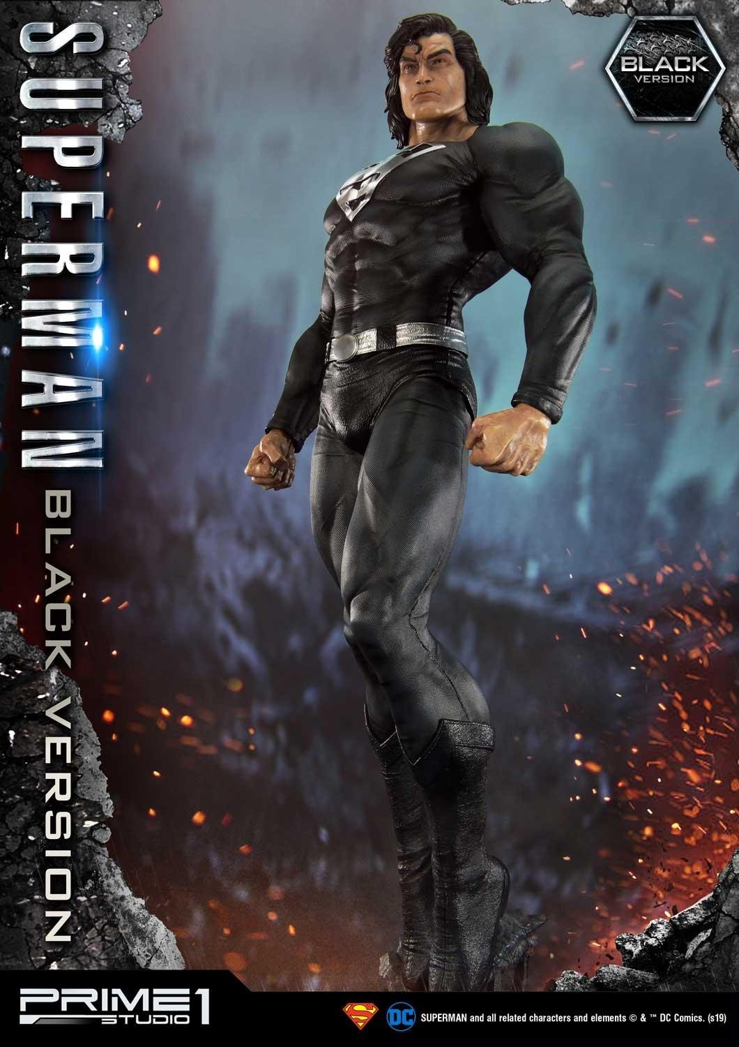 Superman - Museum Masterline Series (MMDCBH-02BL) - 1/3 - Black Version (Prime 1 Studio) photo 51