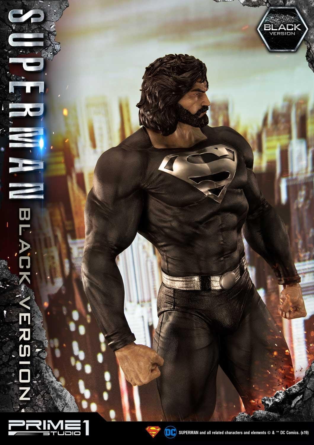 Superman - Museum Masterline Series (MMDCBH-02BL) - 1/3 - Black Version (Prime 1 Studio) photo 52