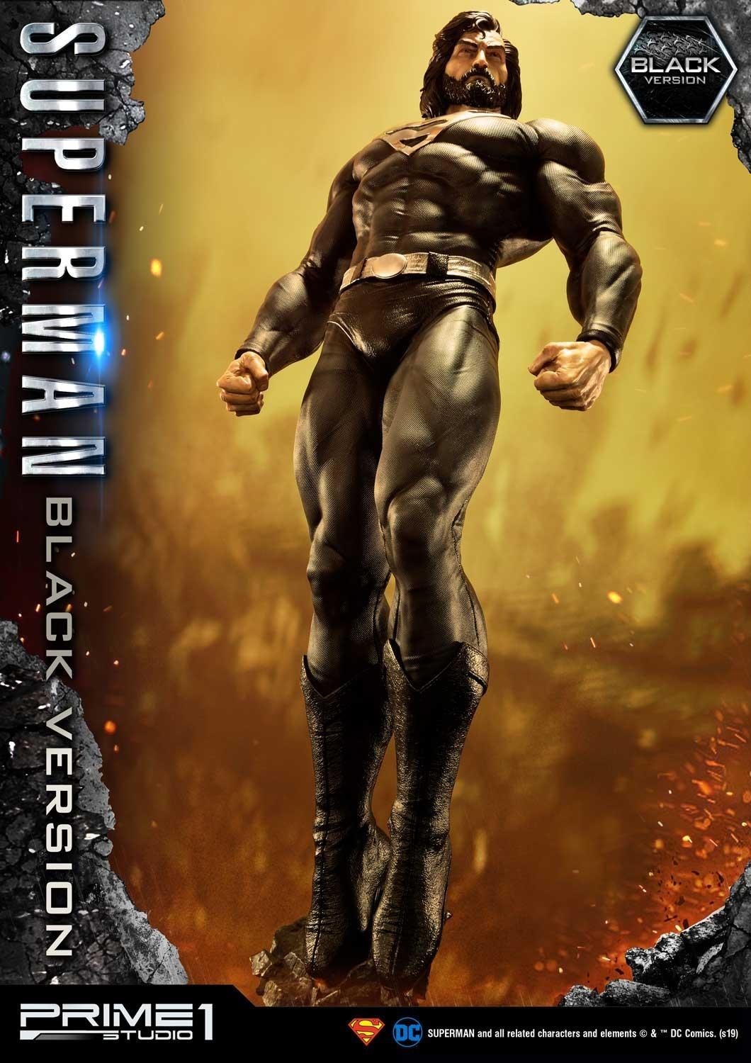 Superman - Museum Masterline Series (MMDCBH-02BL) - 1/3 - Black Version (Prime 1 Studio) photo 54