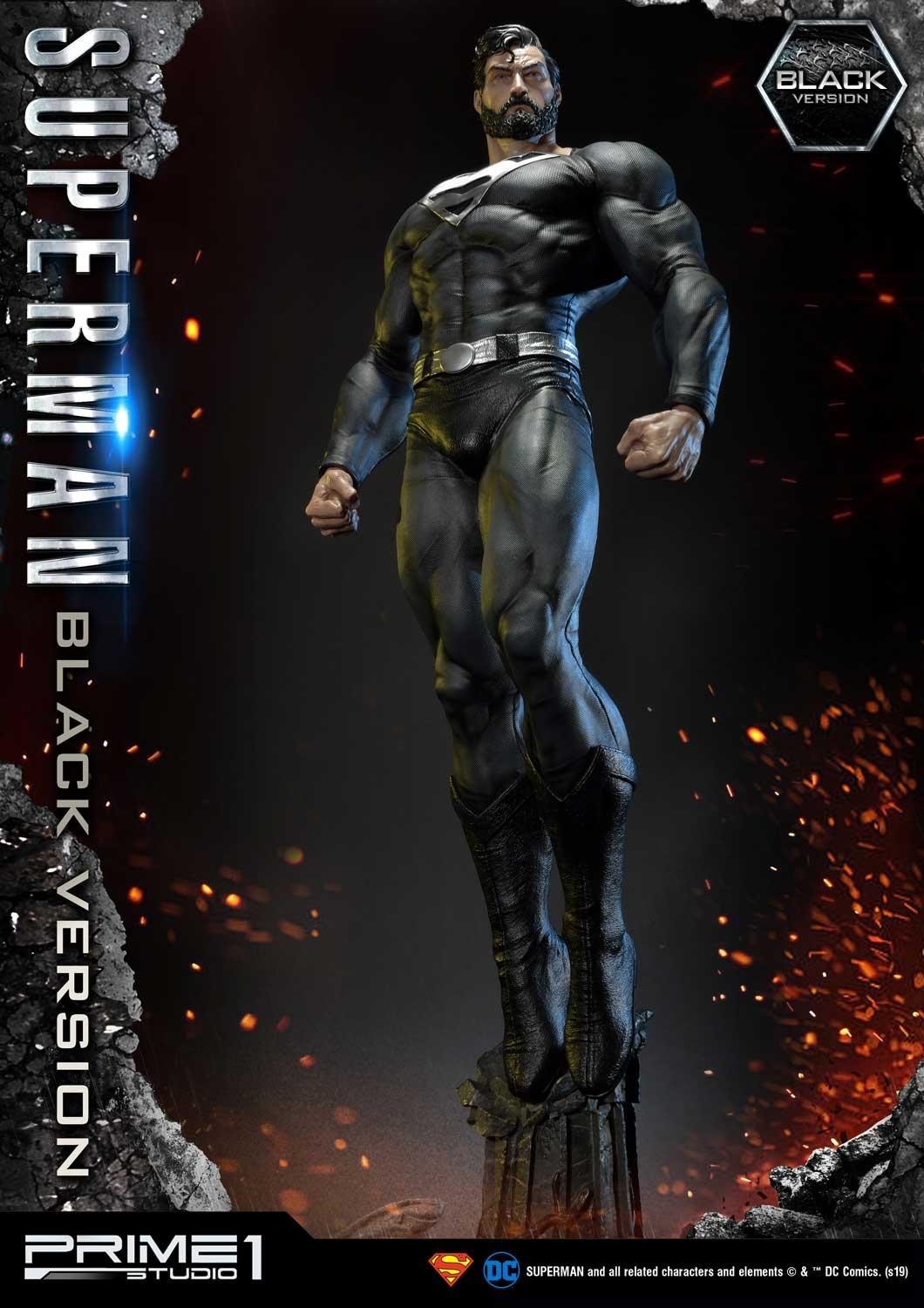 Superman - Museum Masterline Series (MMDCBH-02BL) - 1/3 - Black Version (Prime 1 Studio) photo 59