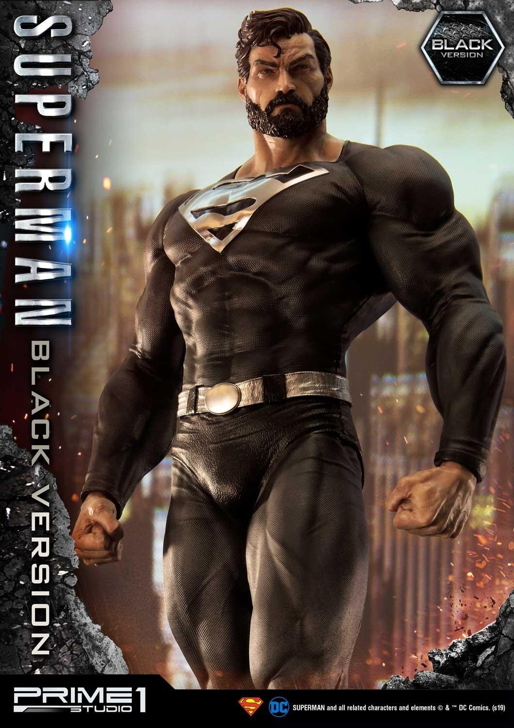 Superman - Museum Masterline Series (MMDCBH-02BL) - 1/3 - Black Version (Prime 1 Studio) photo 65