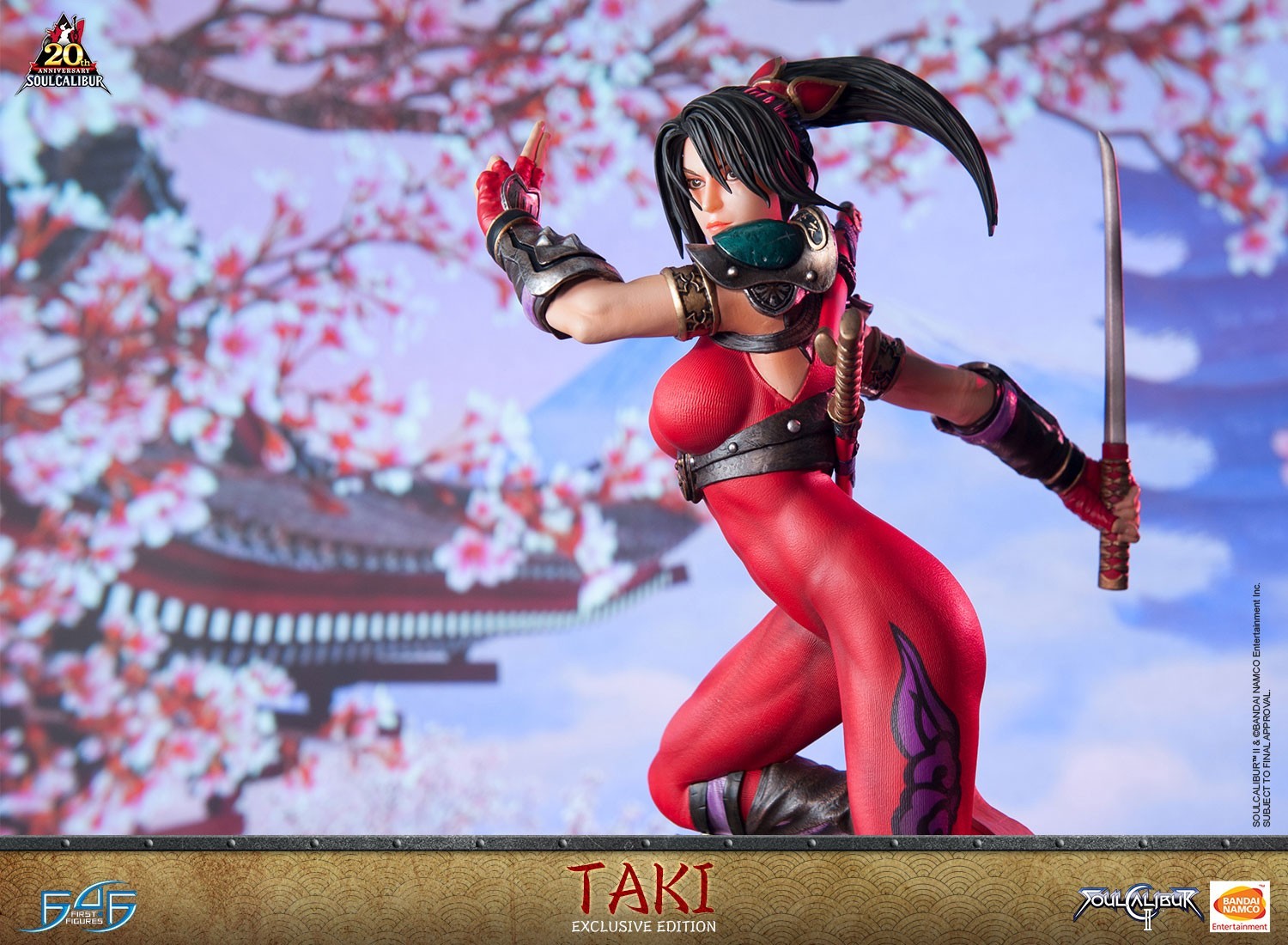 Soul Calibur II - Taki - 1/4 - Exclusive Edition (First 4 Figures) photo 19