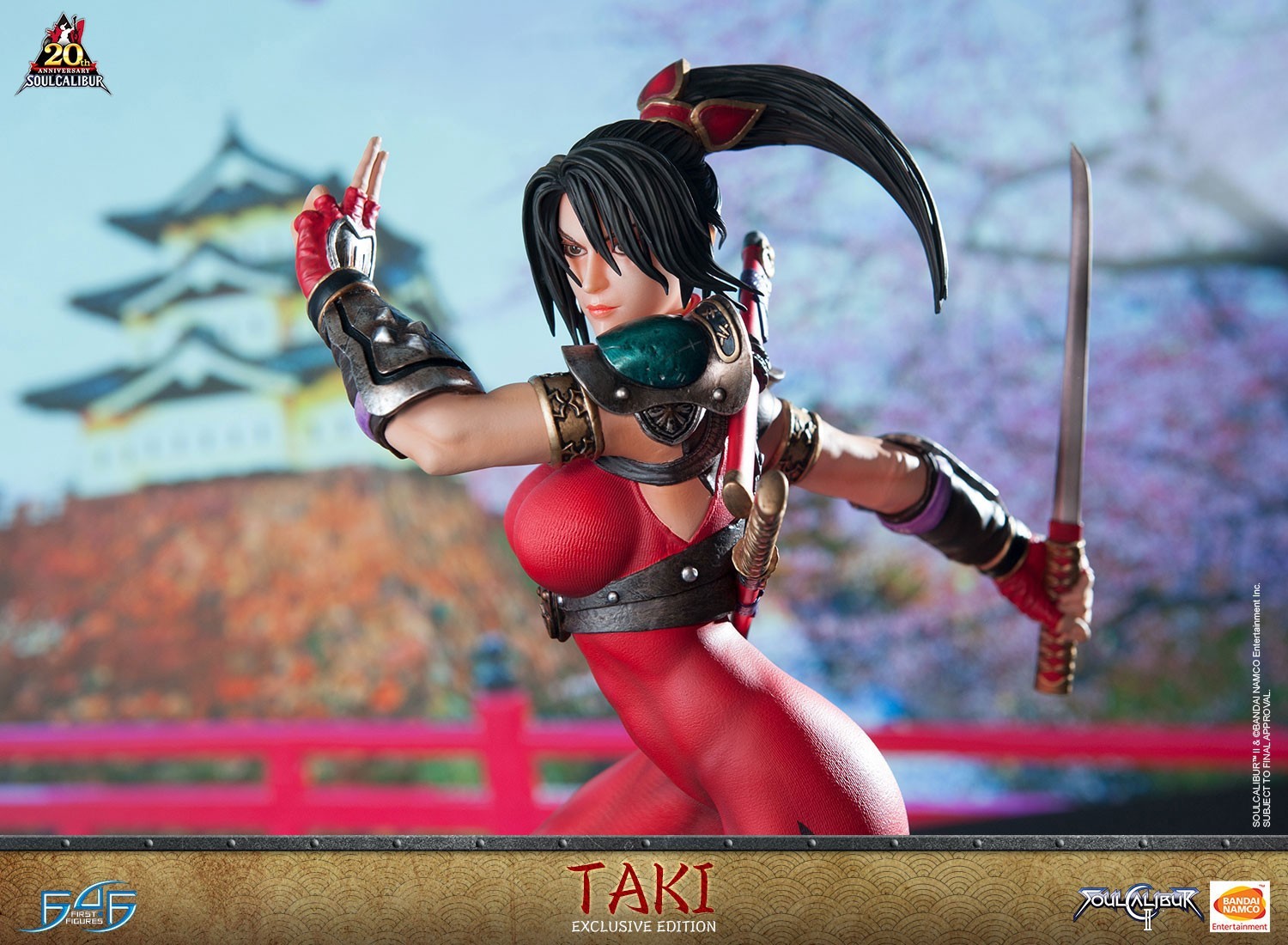 Soul Calibur II - Taki - 1/4 - Exclusive Edition (First 4 Figures) photo 33
