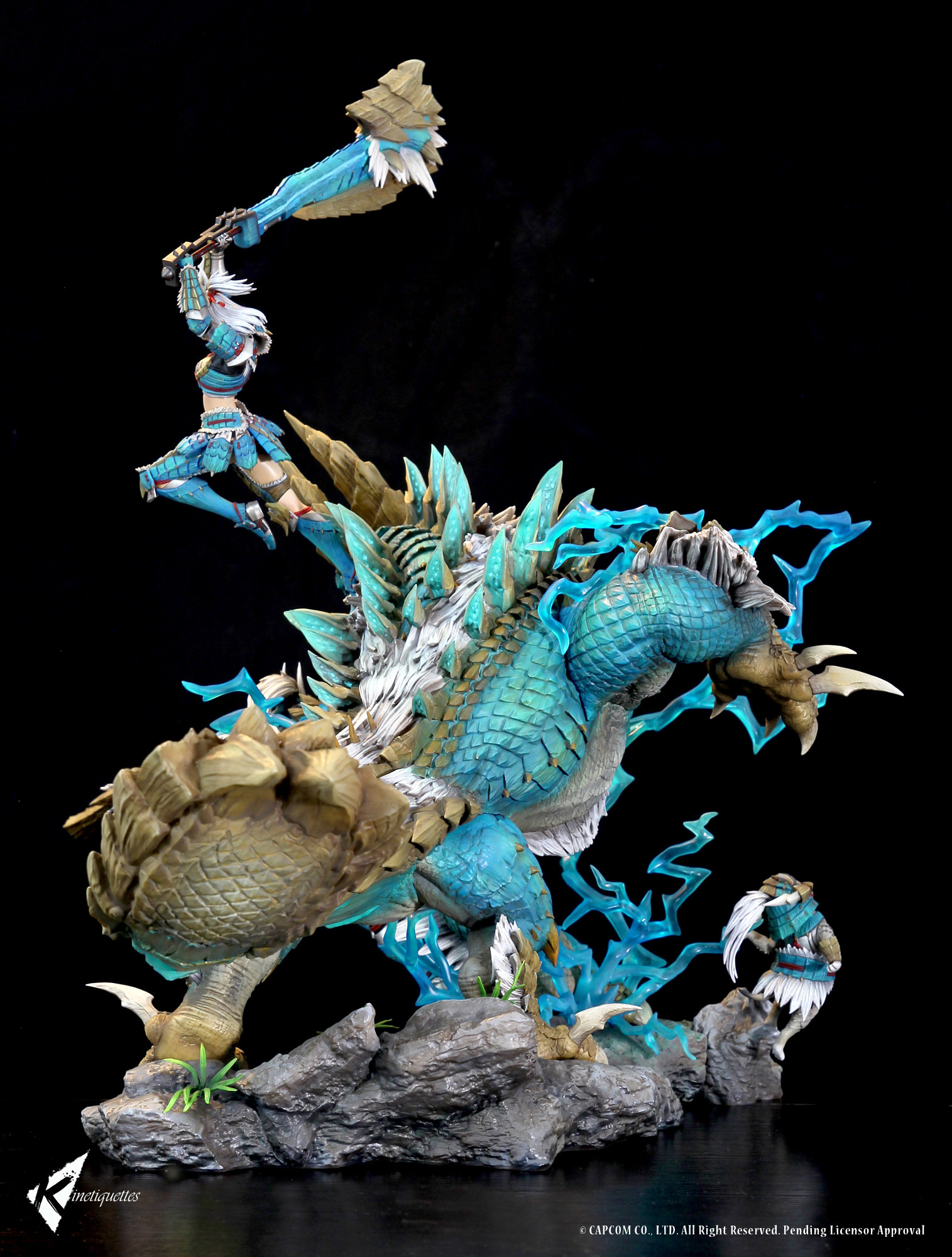 Monster Hunter - Hunter - 1/10 - Zinogre Armor, Male (Kinetiquettes) photo 8