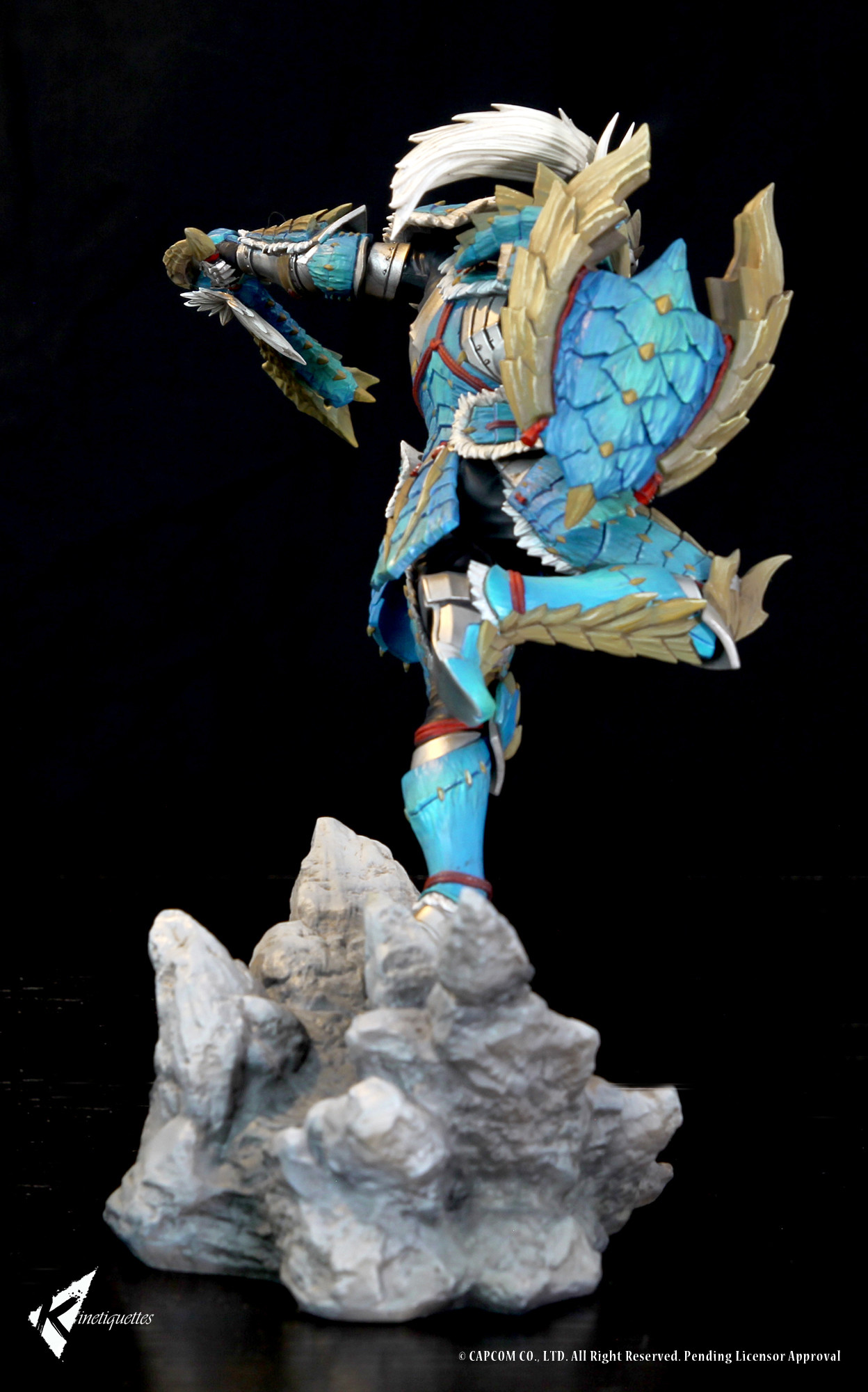 Monster Hunter - Hunter - 1/10 - Zinogre Armor, Male (Kinetiquettes) photo 10