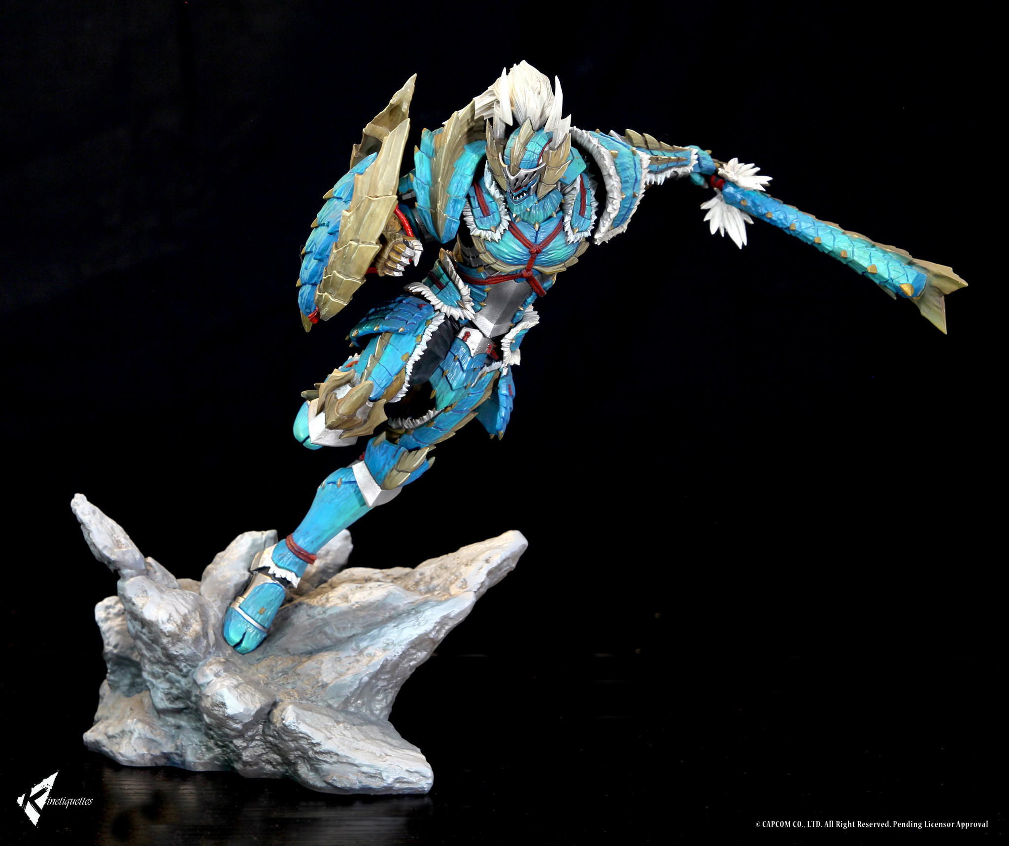 Monster Hunter - Hunter - 1/10 - Zinogre Armor, Male (Kinetiquettes) photo 11