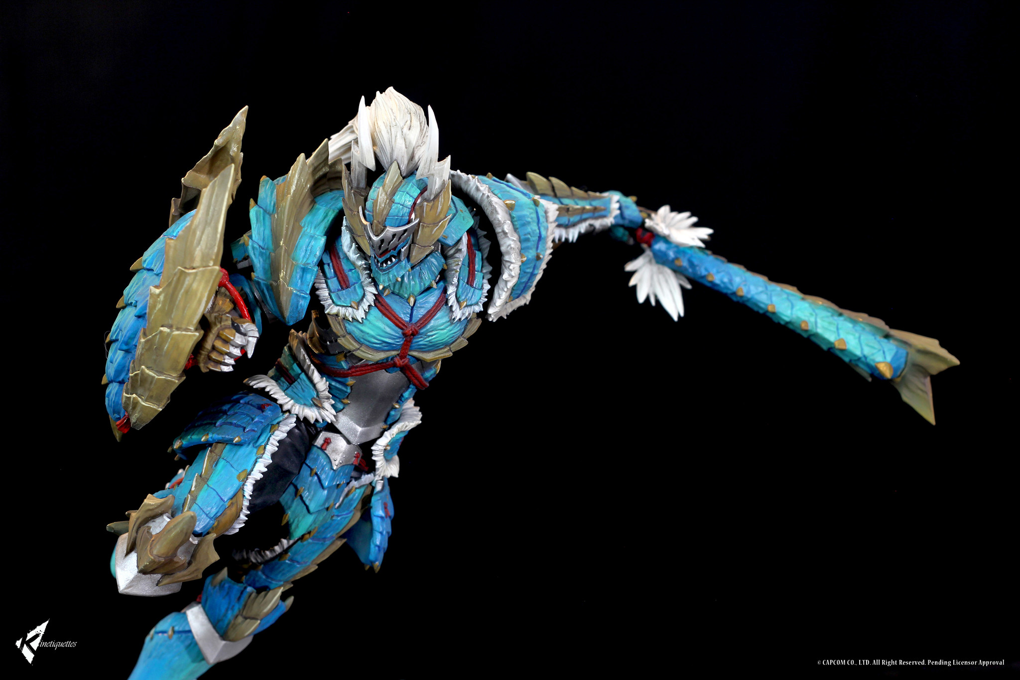 Monster Hunter - Hunter - 1/10 - Zinogre Armor, Male (Kinetiquettes) photo 12