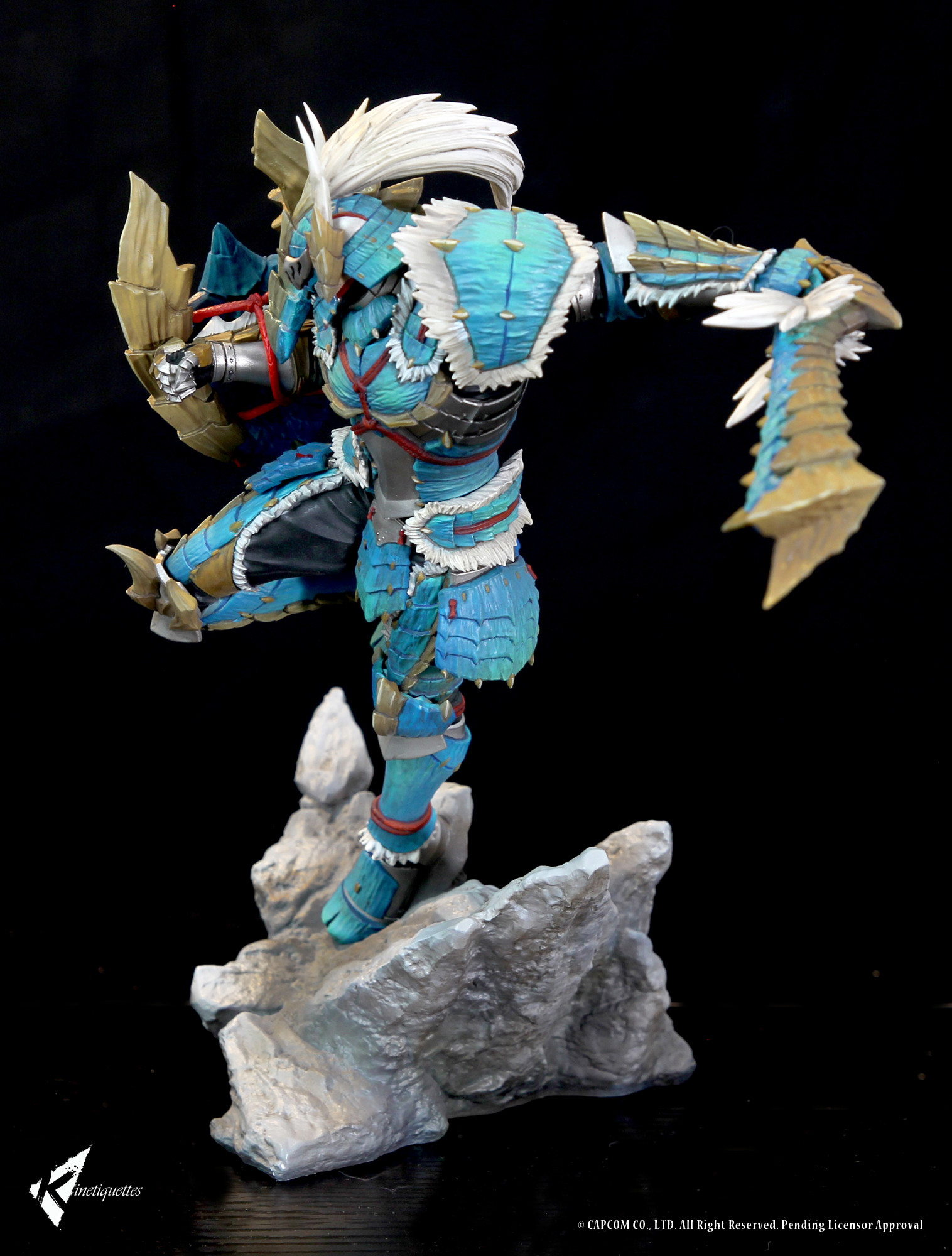 Monster Hunter - Hunter - 1/10 - Zinogre Armor, Male (Kinetiquettes) photo 18
