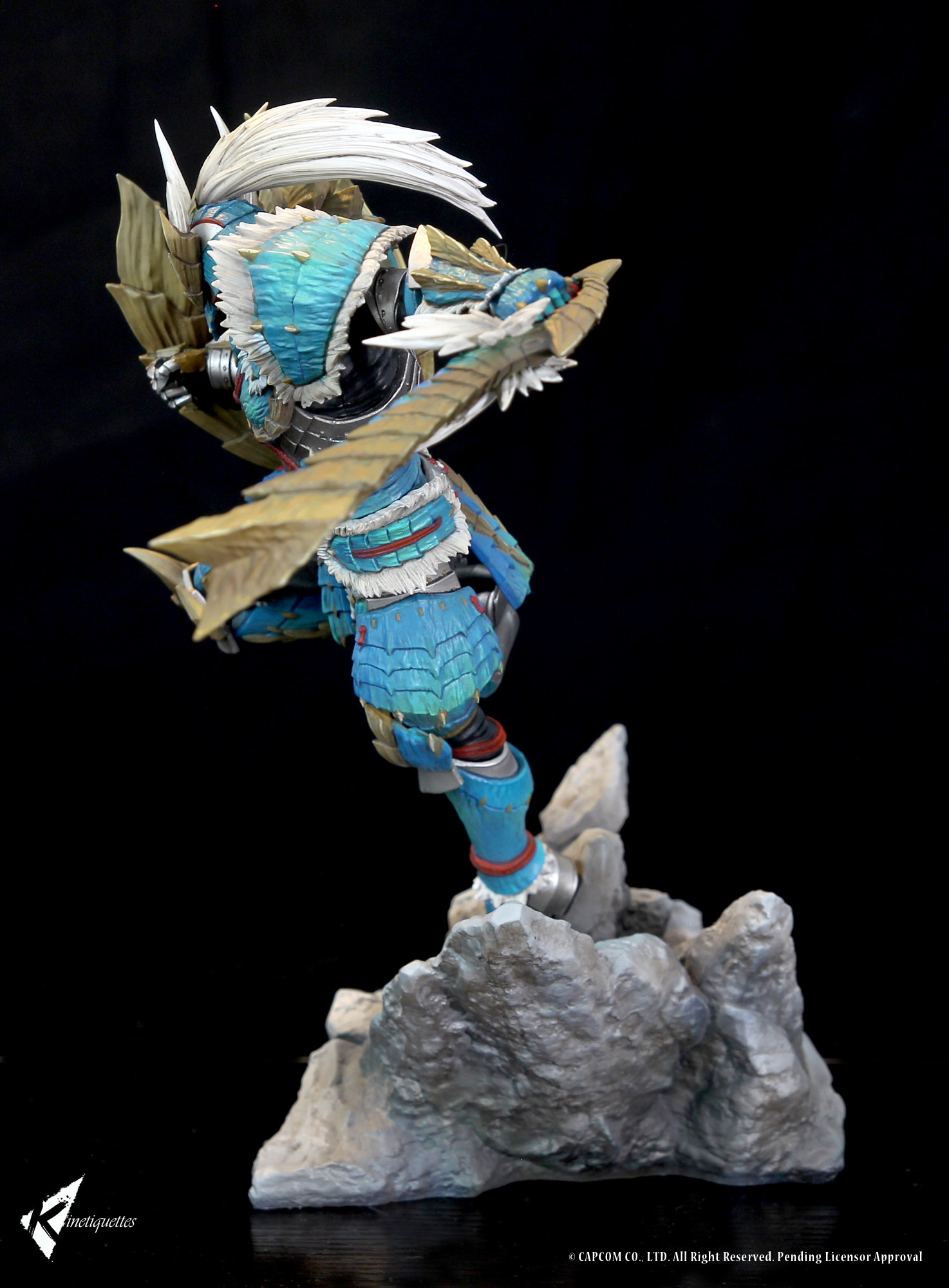Monster Hunter - Hunter - 1/10 - Zinogre Armor, Male (Kinetiquettes) photo 19