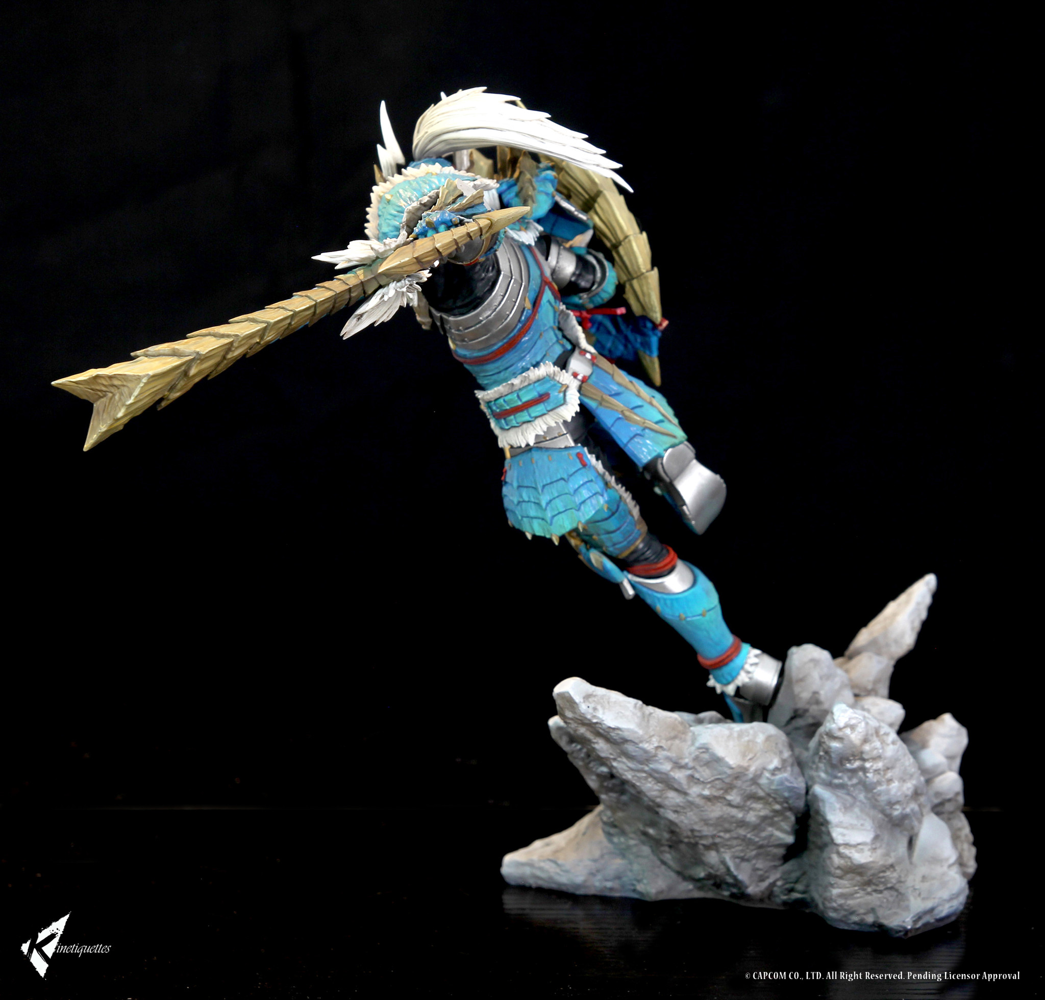 Monster Hunter - Hunter - 1/10 - Zinogre Armor, Male (Kinetiquettes) photo 20