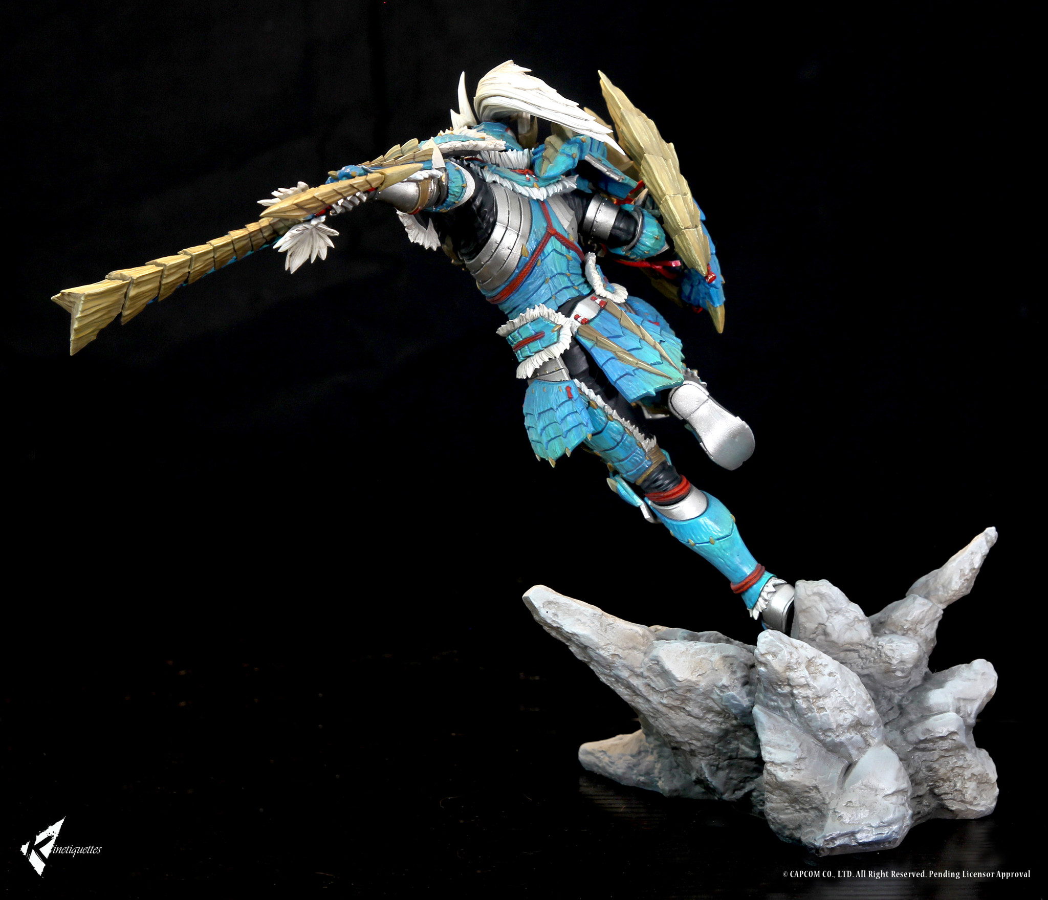 Monster Hunter - Hunter - 1/10 - Zinogre Armor, Male (Kinetiquettes) photo 21