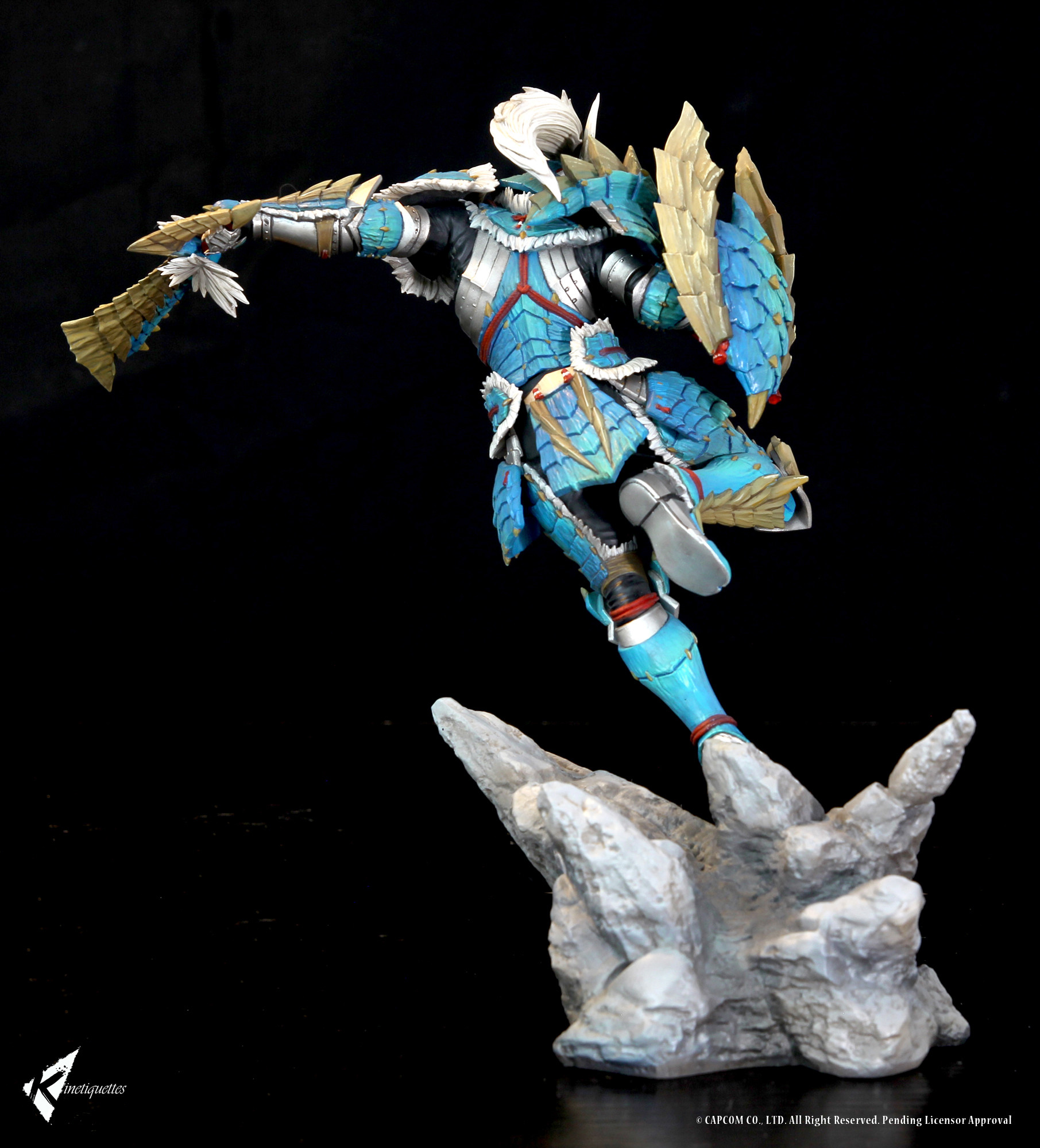 Monster Hunter - Hunter - 1/10 - Zinogre Armor, Male (Kinetiquettes) photo 22