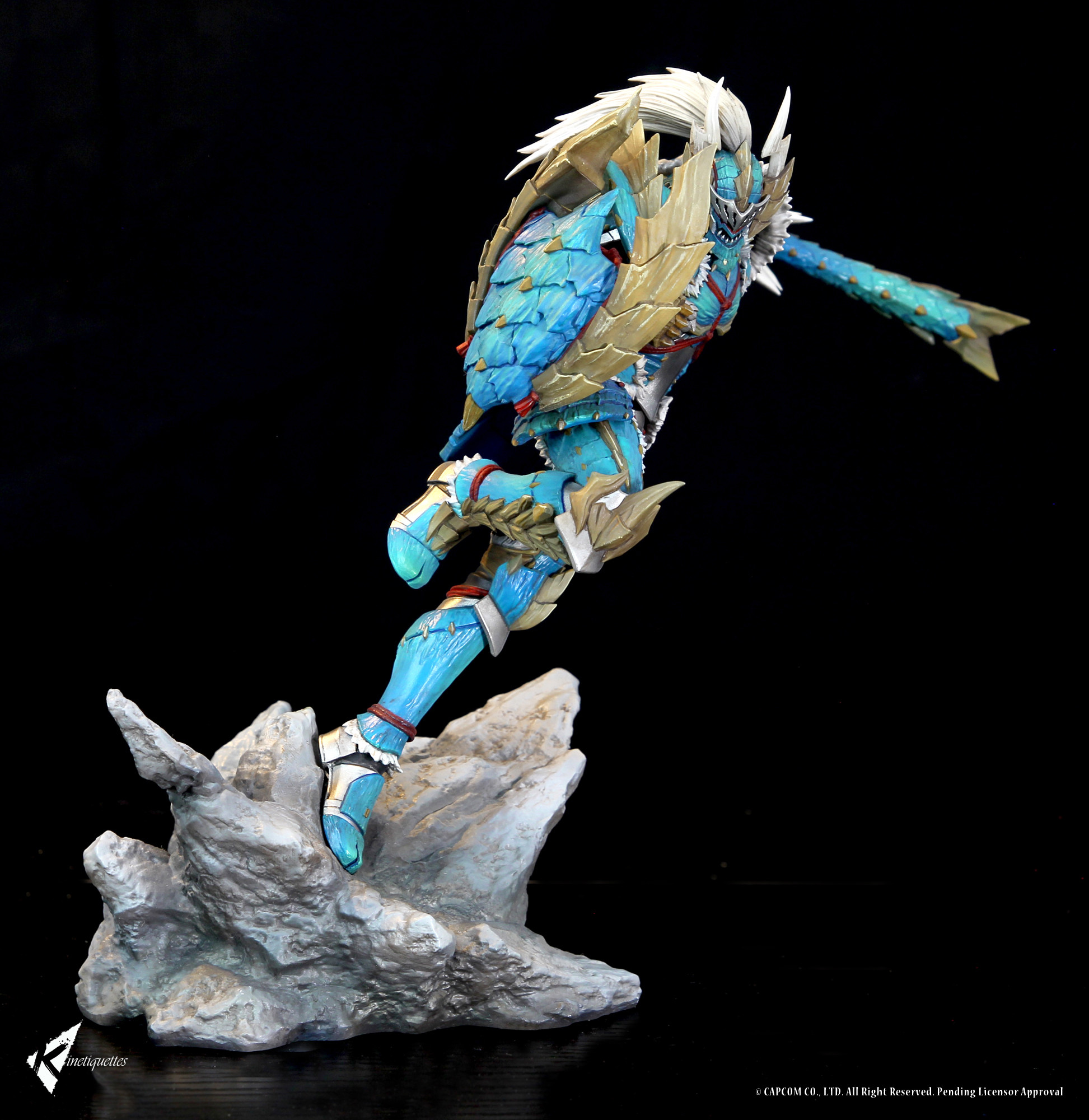 Monster Hunter - Hunter - 1/10 - Zinogre Armor, Male (Kinetiquettes) photo 23