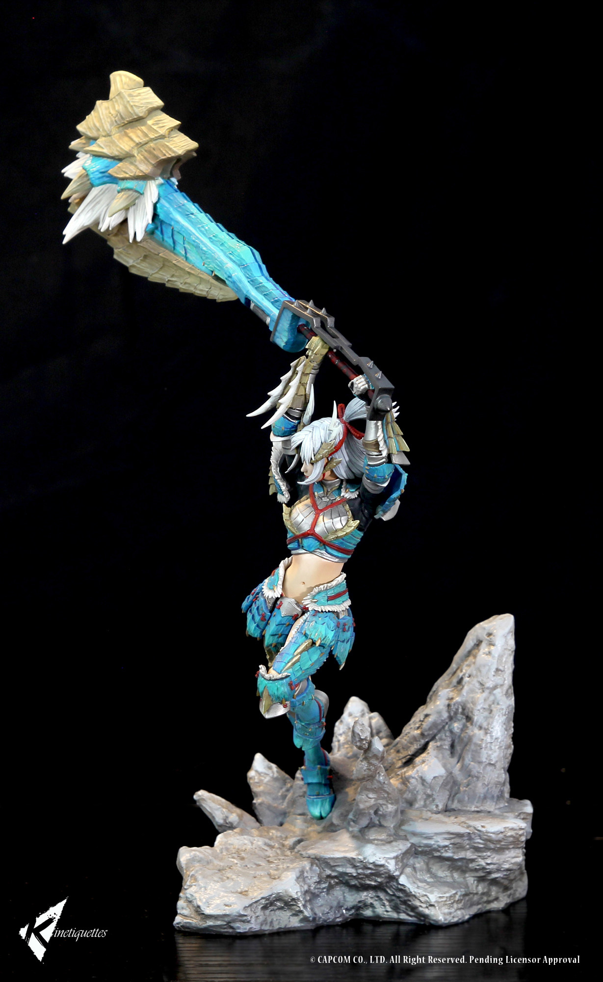 Monster Hunter - Hunter - 1/10 - Zinogre Armor, Female (Kinetiquettes) photo 7