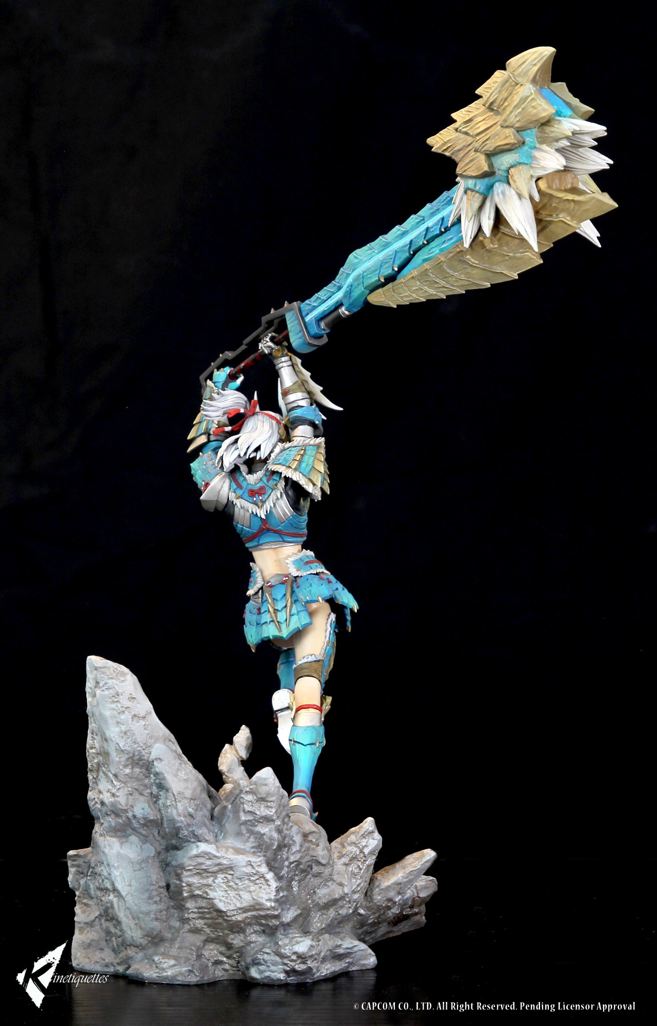 Monster Hunter - Hunter - 1/10 - Zinogre Armor, Female (Kinetiquettes) photo 12