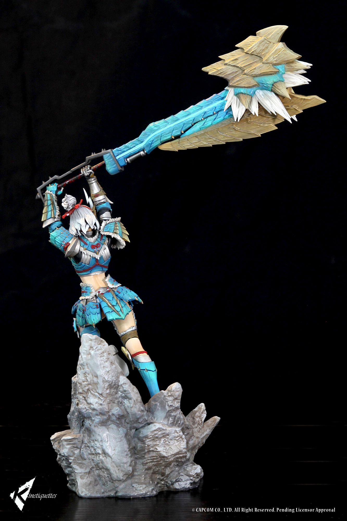 Monster Hunter - Hunter - 1/10 - Zinogre Armor, Female (Kinetiquettes) photo 13