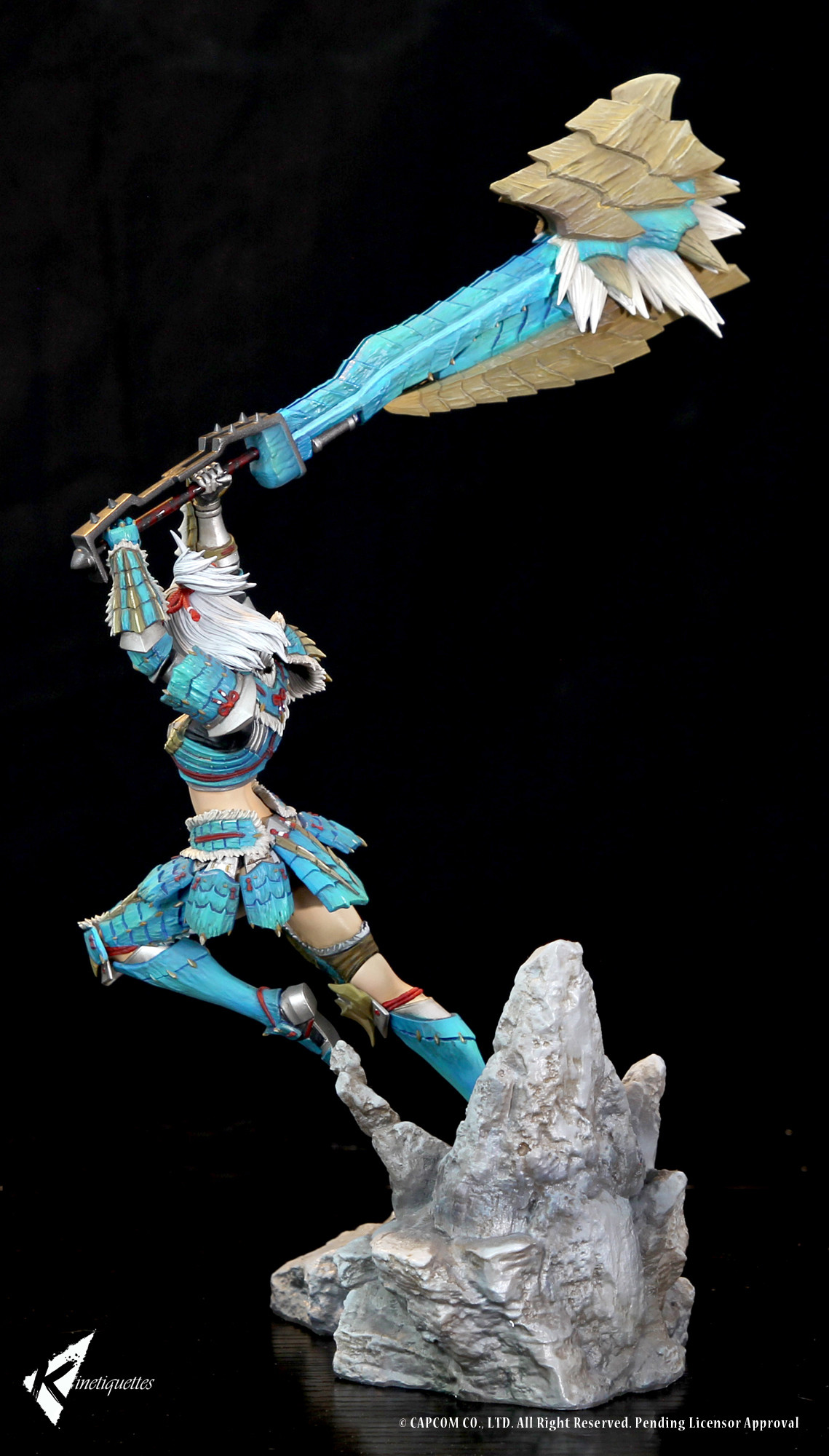 Monster Hunter - Hunter - 1/10 - Zinogre Armor, Female (Kinetiquettes) photo 14
