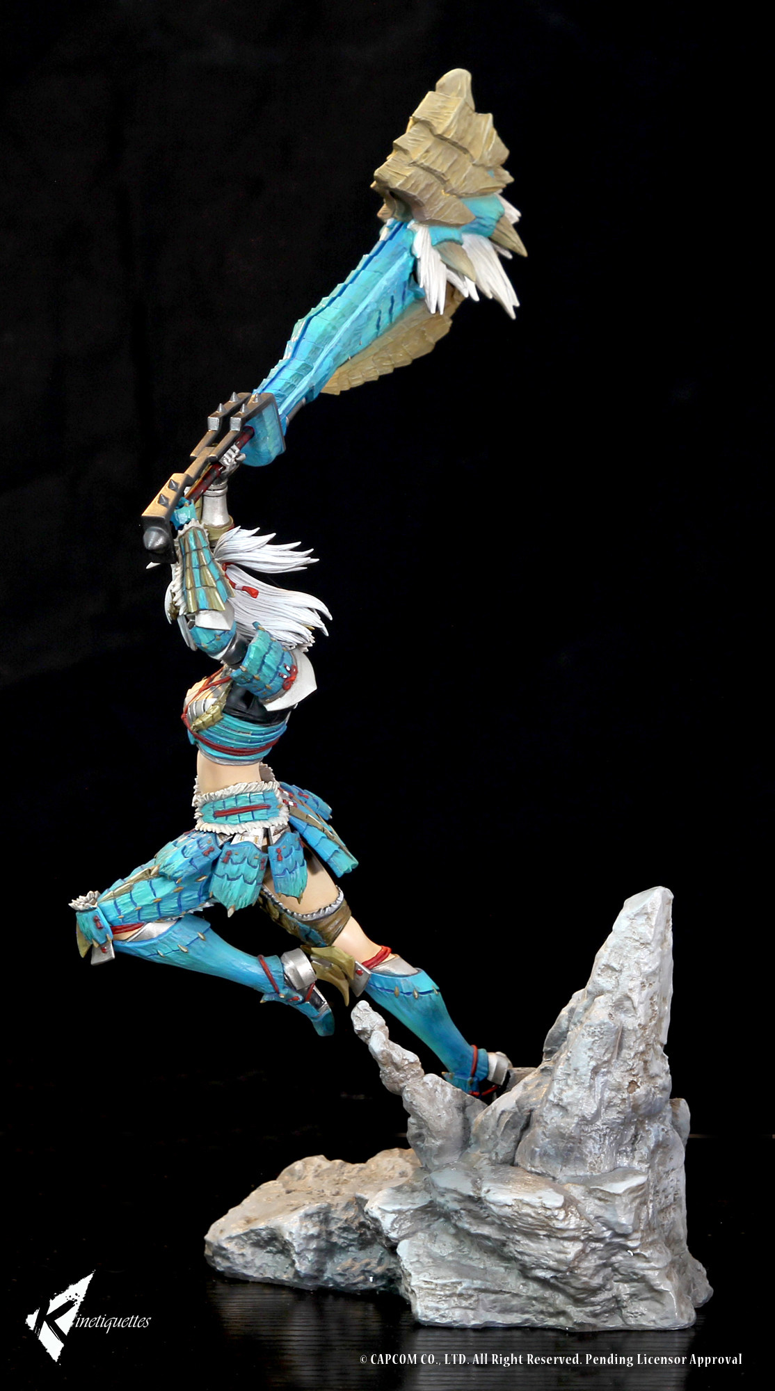 Monster Hunter - Hunter - 1/10 - Zinogre Armor, Female (Kinetiquettes) photo 15