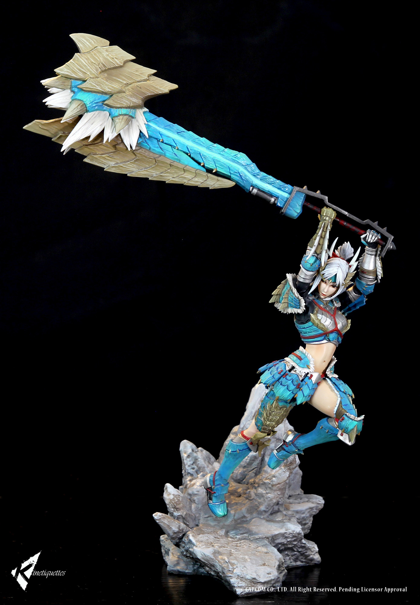 Monster Hunter - Hunter - 1/10 - Zinogre Armor, Female (Kinetiquettes) photo 16