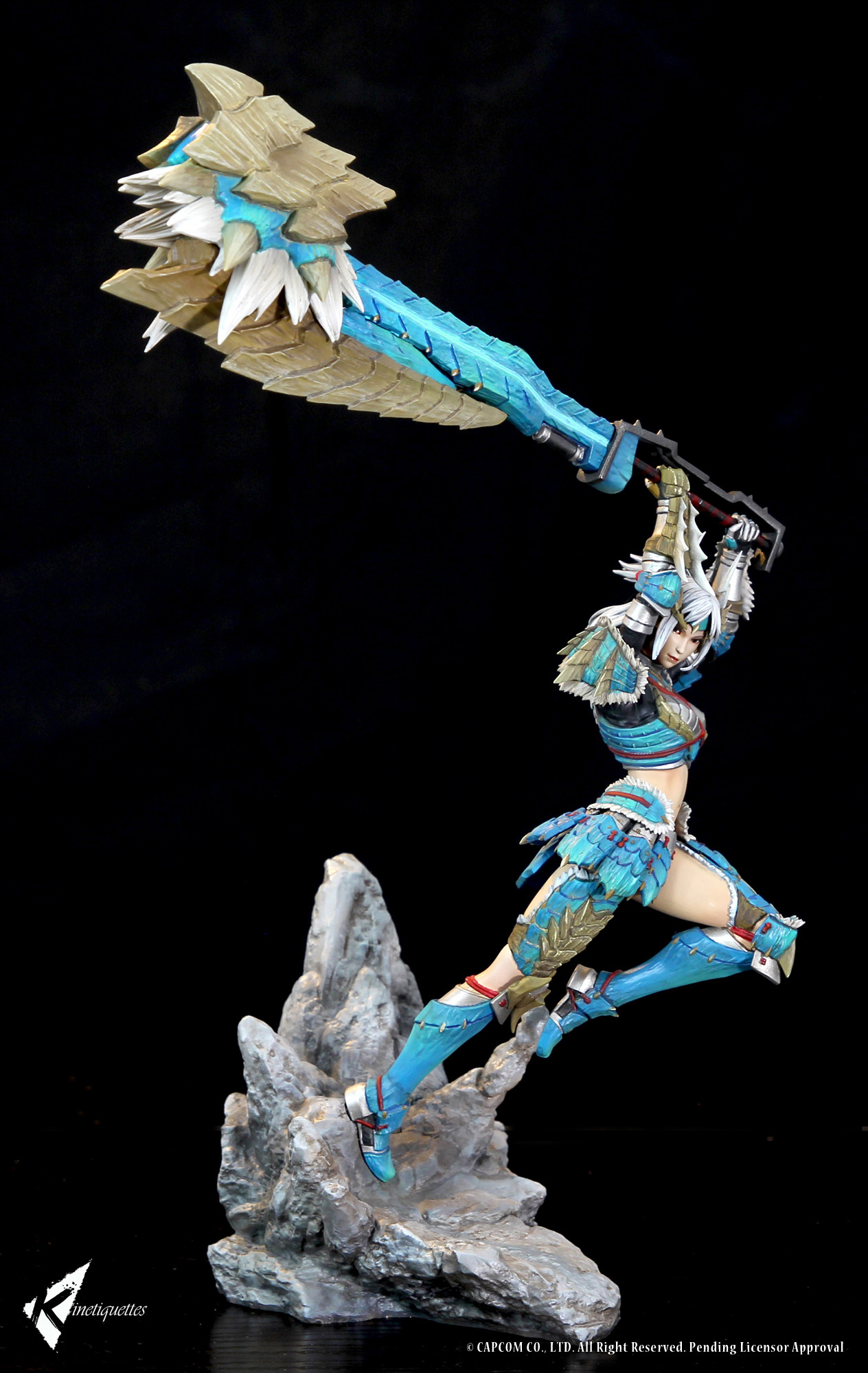 Monster Hunter - Hunter - 1/10 - Zinogre Armor, Female (Kinetiquettes) photo 17