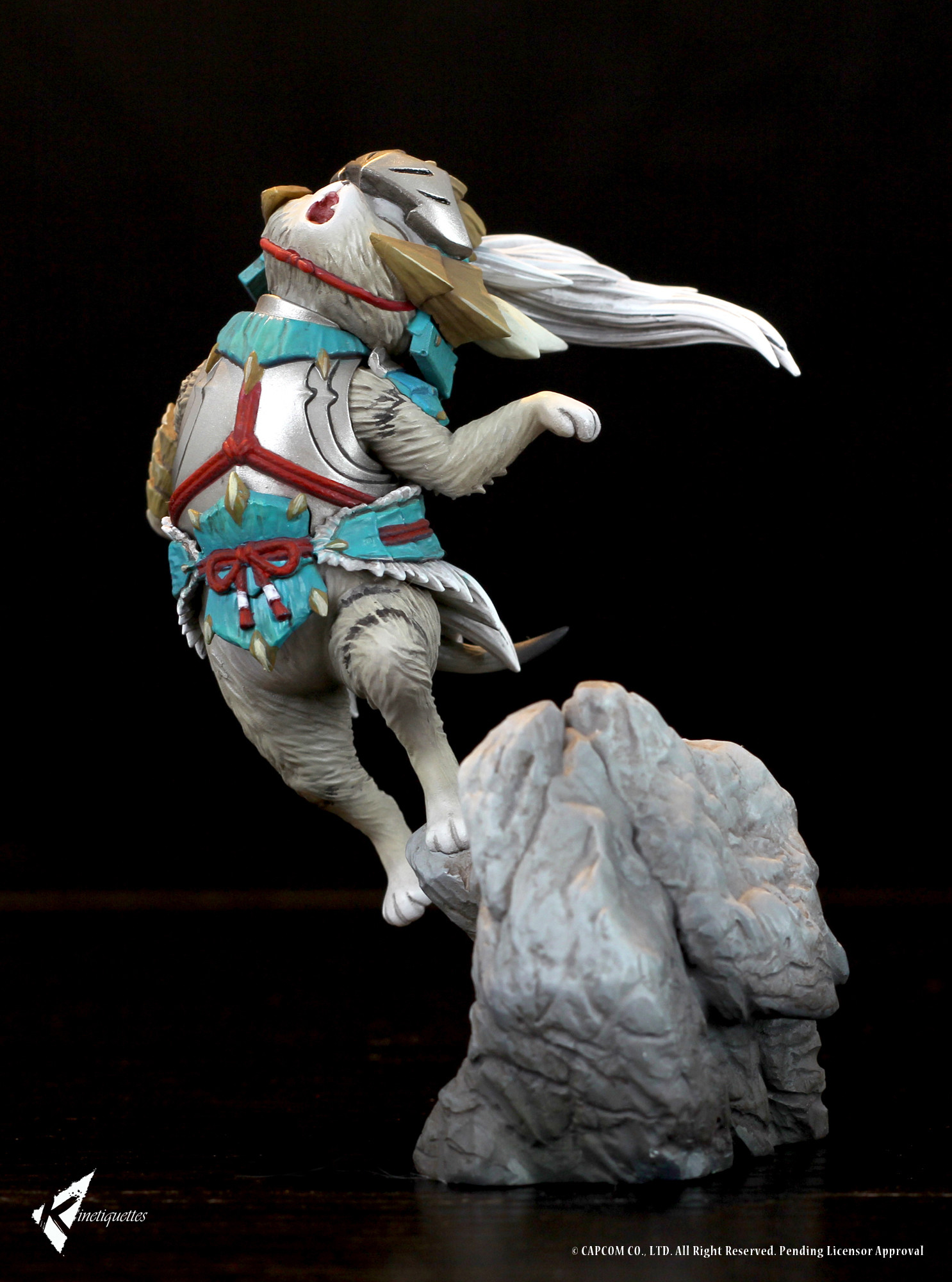 Monster Hunter - Otomo Airou - 1/10 - Zinogre Armor (Kinetiquettes) photo 9