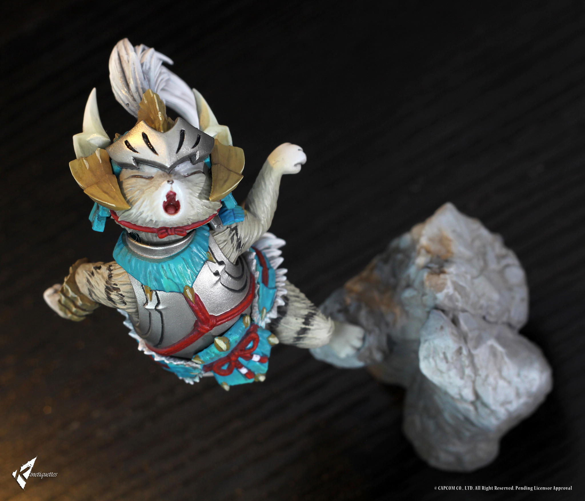 Monster Hunter - Otomo Airou - 1/10 - Zinogre Armor (Kinetiquettes) photo 11