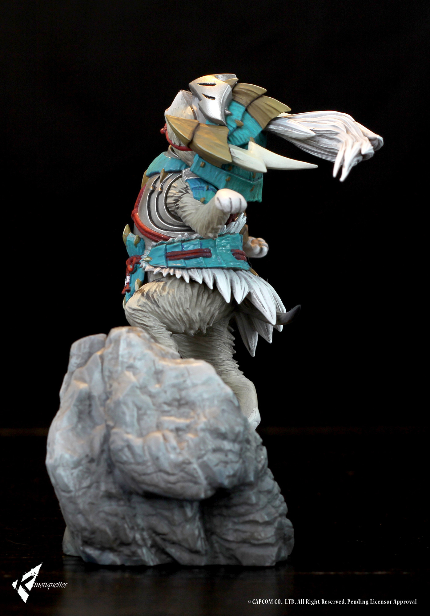 Monster Hunter - Otomo Airou - 1/10 - Zinogre Armor (Kinetiquettes) photo 17