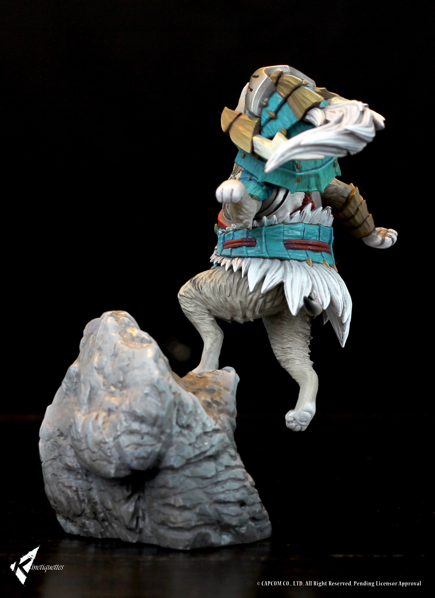Monster Hunter - Otomo Airou - 1/10 - Zinogre Armor (Kinetiquettes) photo 18