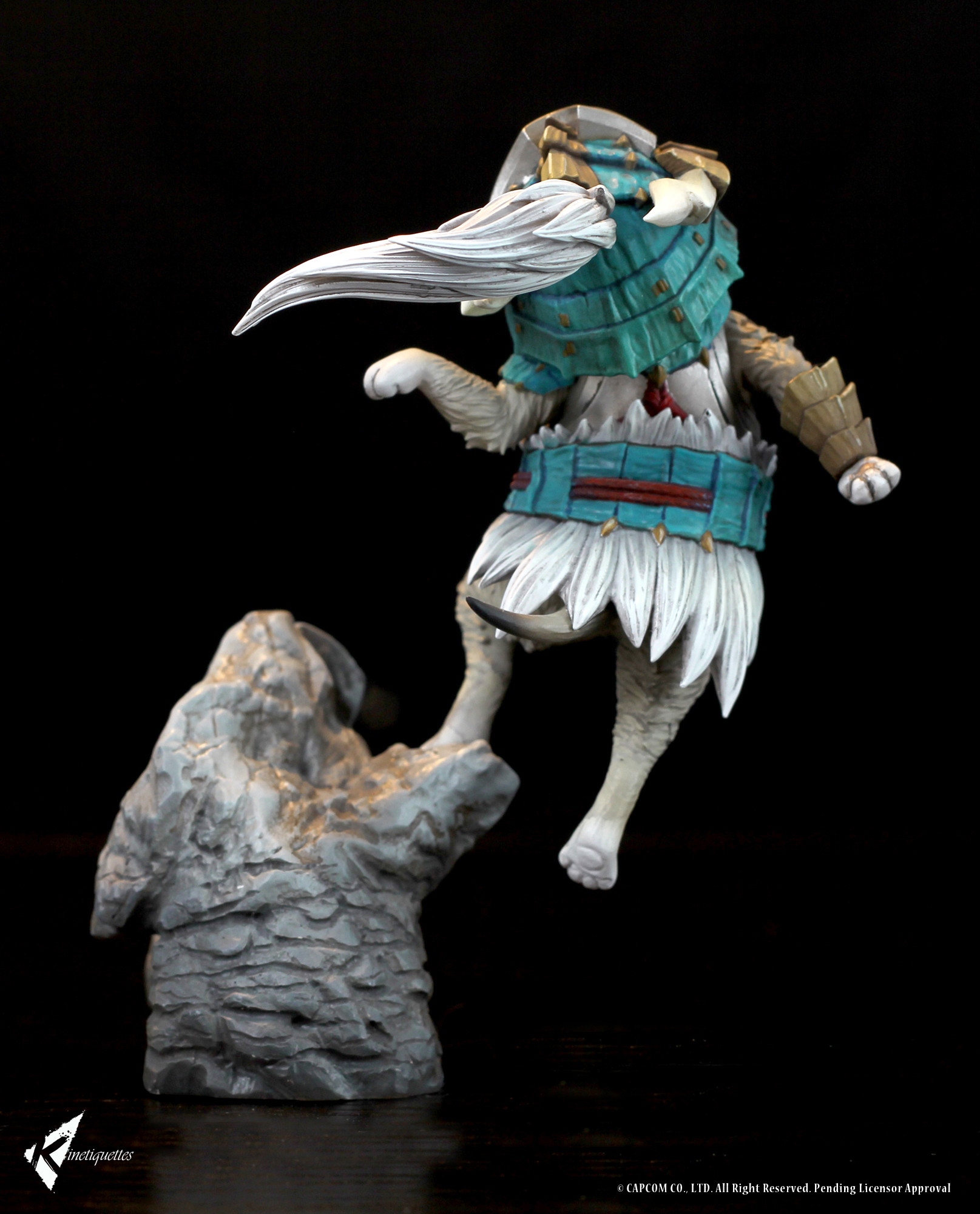 Monster Hunter - Otomo Airou - 1/10 - Zinogre Armor (Kinetiquettes) photo 19