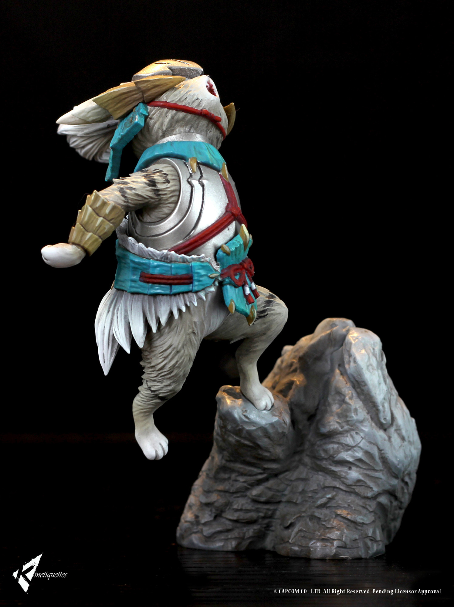 Monster Hunter - Otomo Airou - 1/10 - Zinogre Armor (Kinetiquettes) photo 20