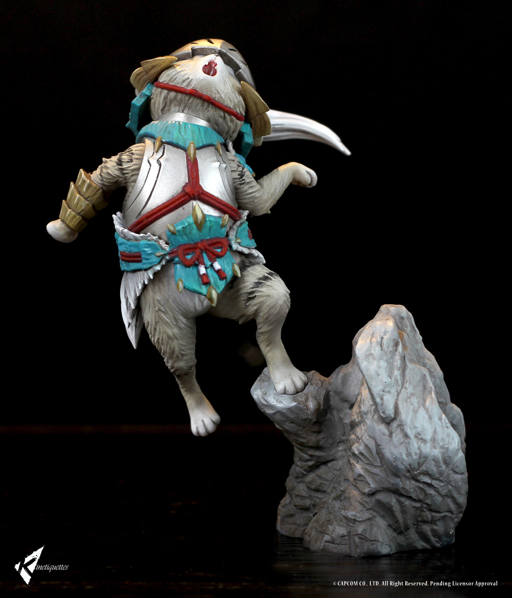 Monster Hunter - Otomo Airou - 1/10 - Zinogre Armor (Kinetiquettes) photo 21
