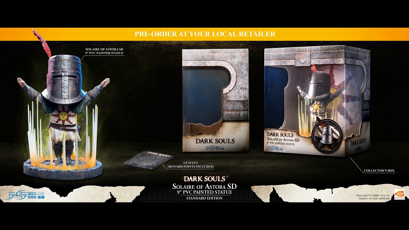 Dark Souls - Taiyou no Kishi Solaire - Dark Souls SD  (SD002|02DS) - Standard Edition (First 4 Figures) photo 2
