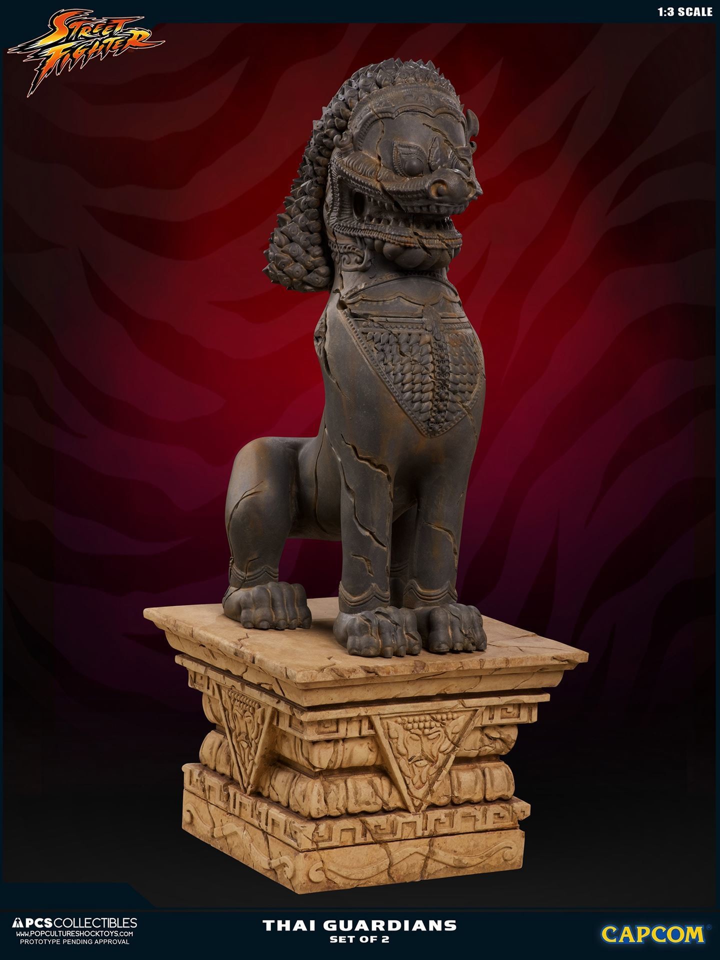 Street Fighter II - Mixed Media - Thai Guardian statues - 1/3 (Premium Collectibles Studio) photo 9