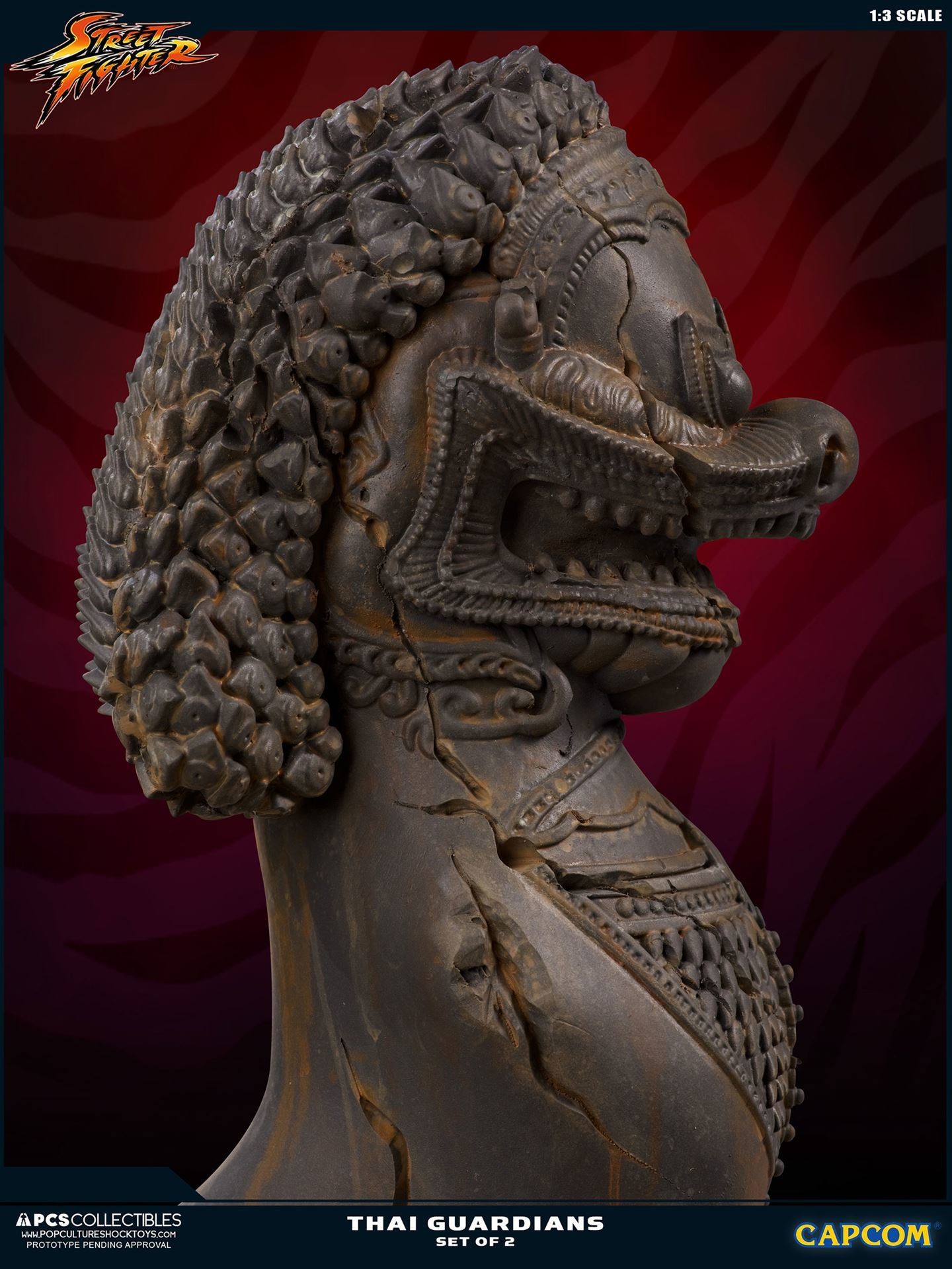 Street Fighter II - Mixed Media - Thai Guardian statues - 1/3 (Premium Collectibles Studio) photo 11