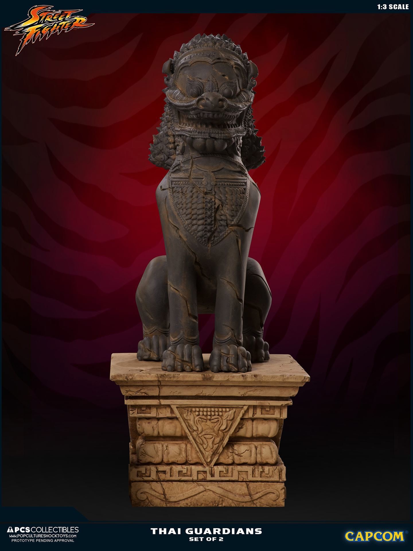 Street Fighter II - Mixed Media - Thai Guardian statues - 1/3 (Premium Collectibles Studio) photo 13