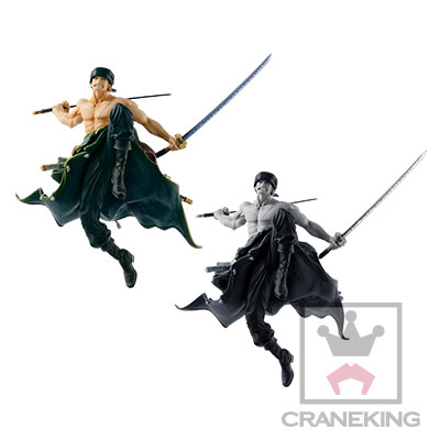 One Piece - Roronoa Zoro - Figure Colosseum - SCultures - Zoukeiou Choujoukessen World (Vol.1) - Special Color ver. (Banpresto) photo 2