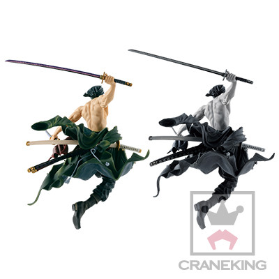 One Piece - Roronoa Zoro - Figure Colosseum - SCultures - Zoukeiou Choujoukessen World (Vol.1) - Special Color ver. (Banpresto) photo 3