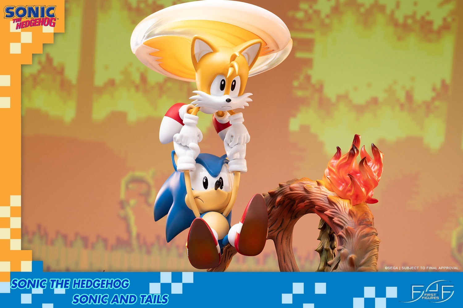 Sonic the Hedgehog - Cyclone - Miles "Tails" Prower - Diorama - Regular Edition (First 4 Figures) photo 5