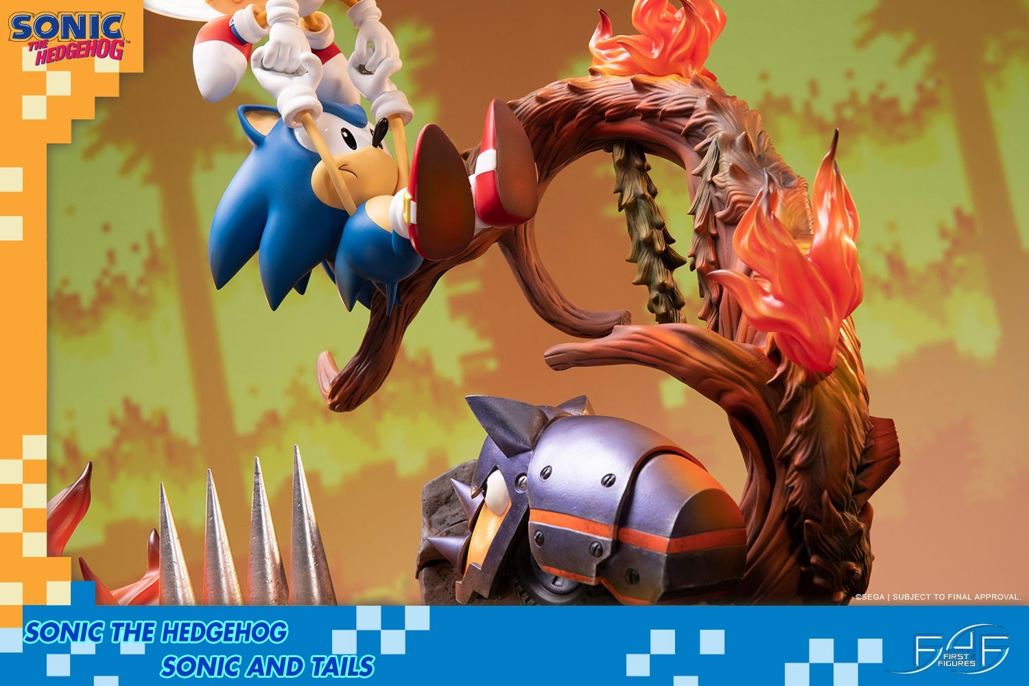 Sonic the Hedgehog - Cyclone - Miles "Tails" Prower - Diorama - Regular Edition (First 4 Figures) photo 8