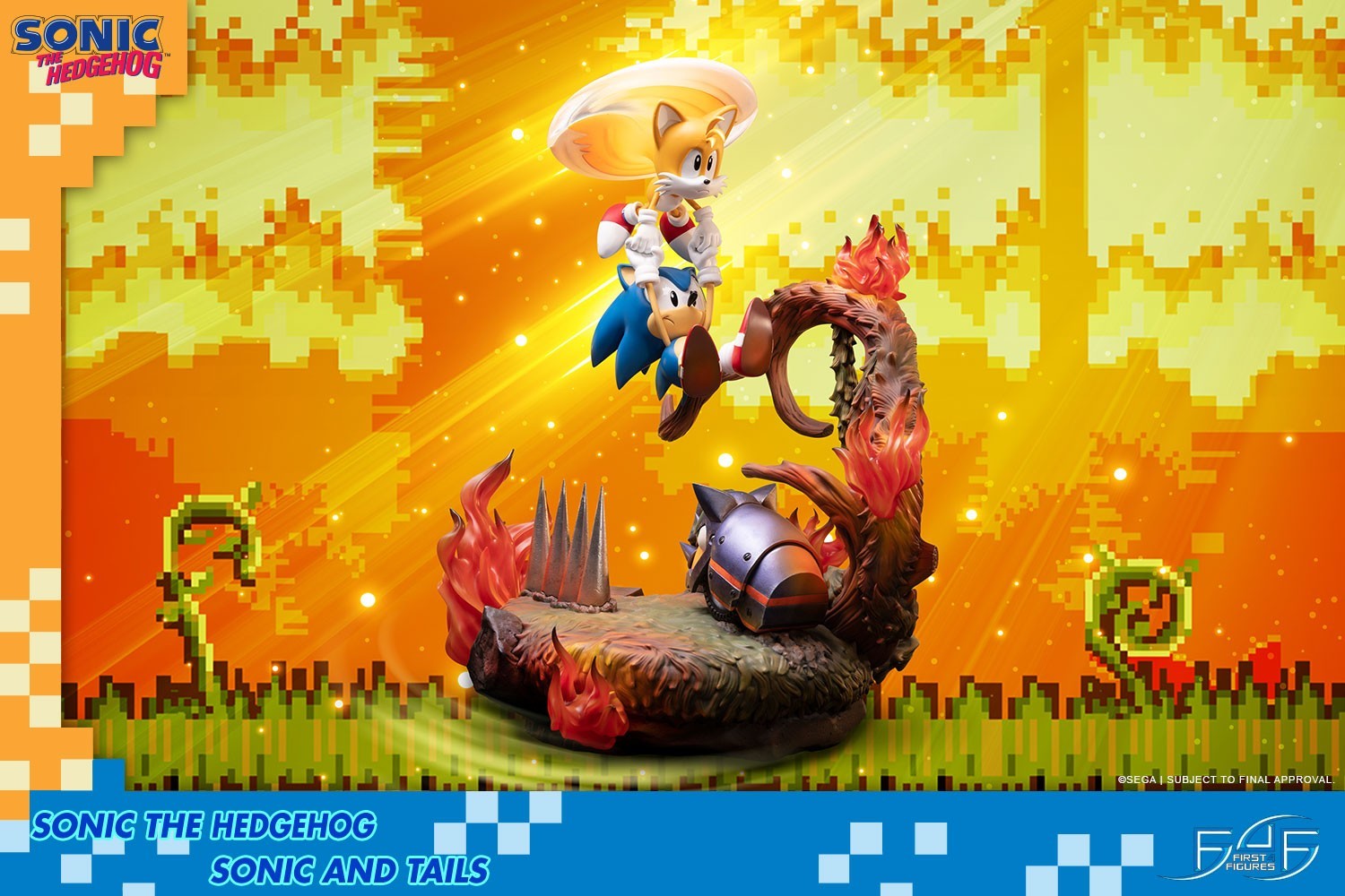 Sonic the Hedgehog - Cyclone - Miles "Tails" Prower - Diorama - Regular Edition (First 4 Figures) photo 13